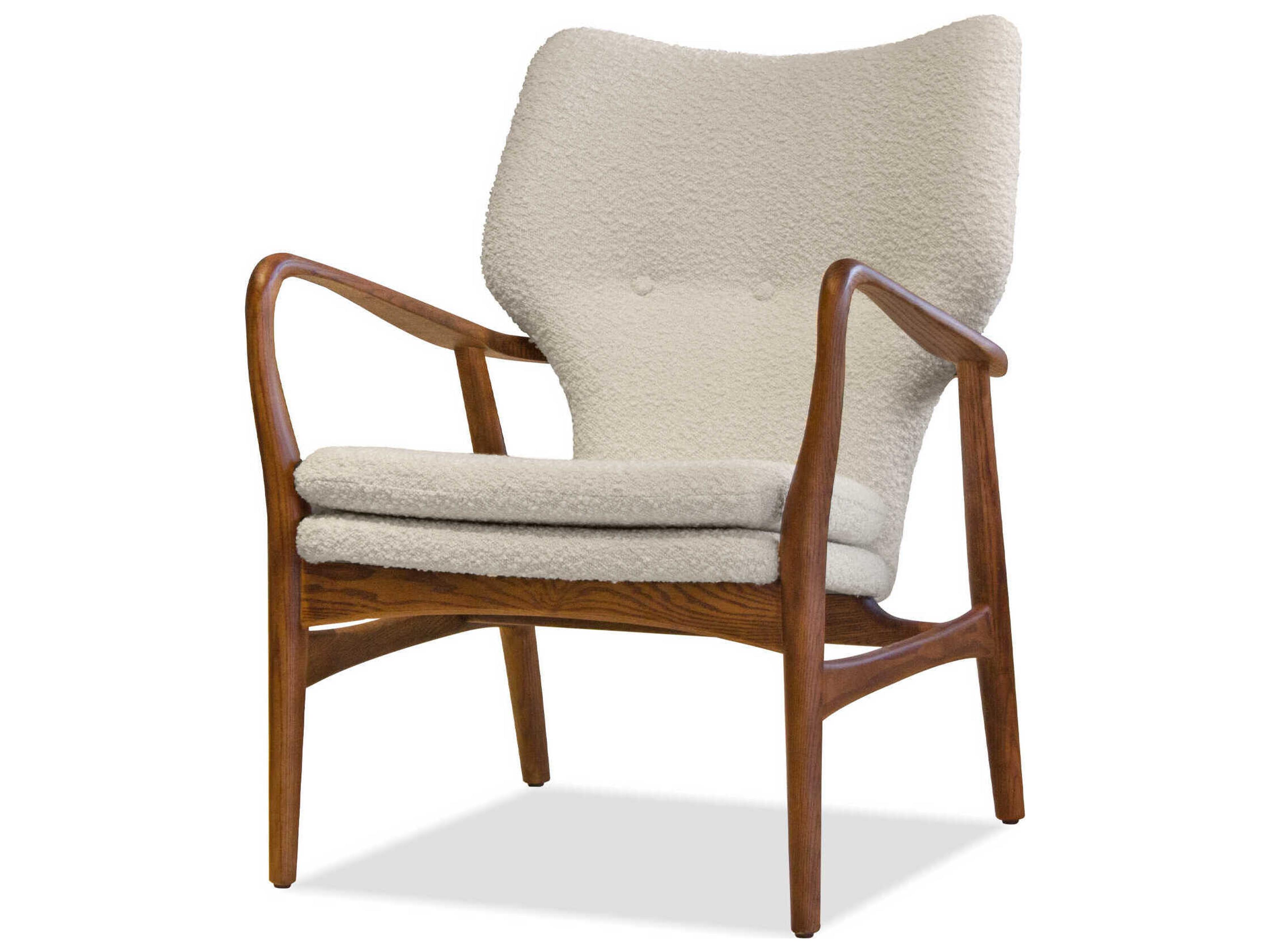 Ingrid Brown Fabric Accent Chair