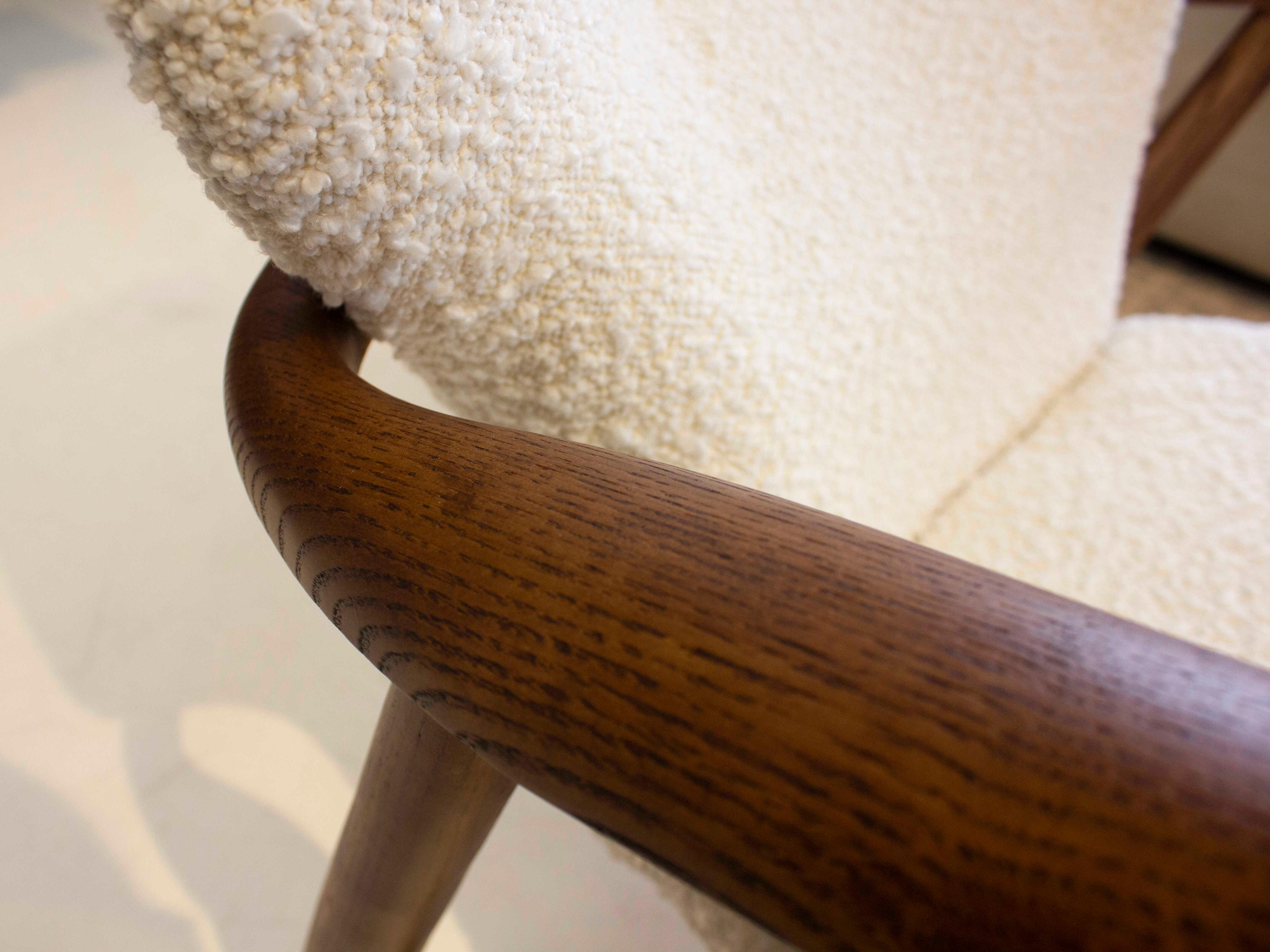 Mobital Ingrid Brown Fabric Accent Chair