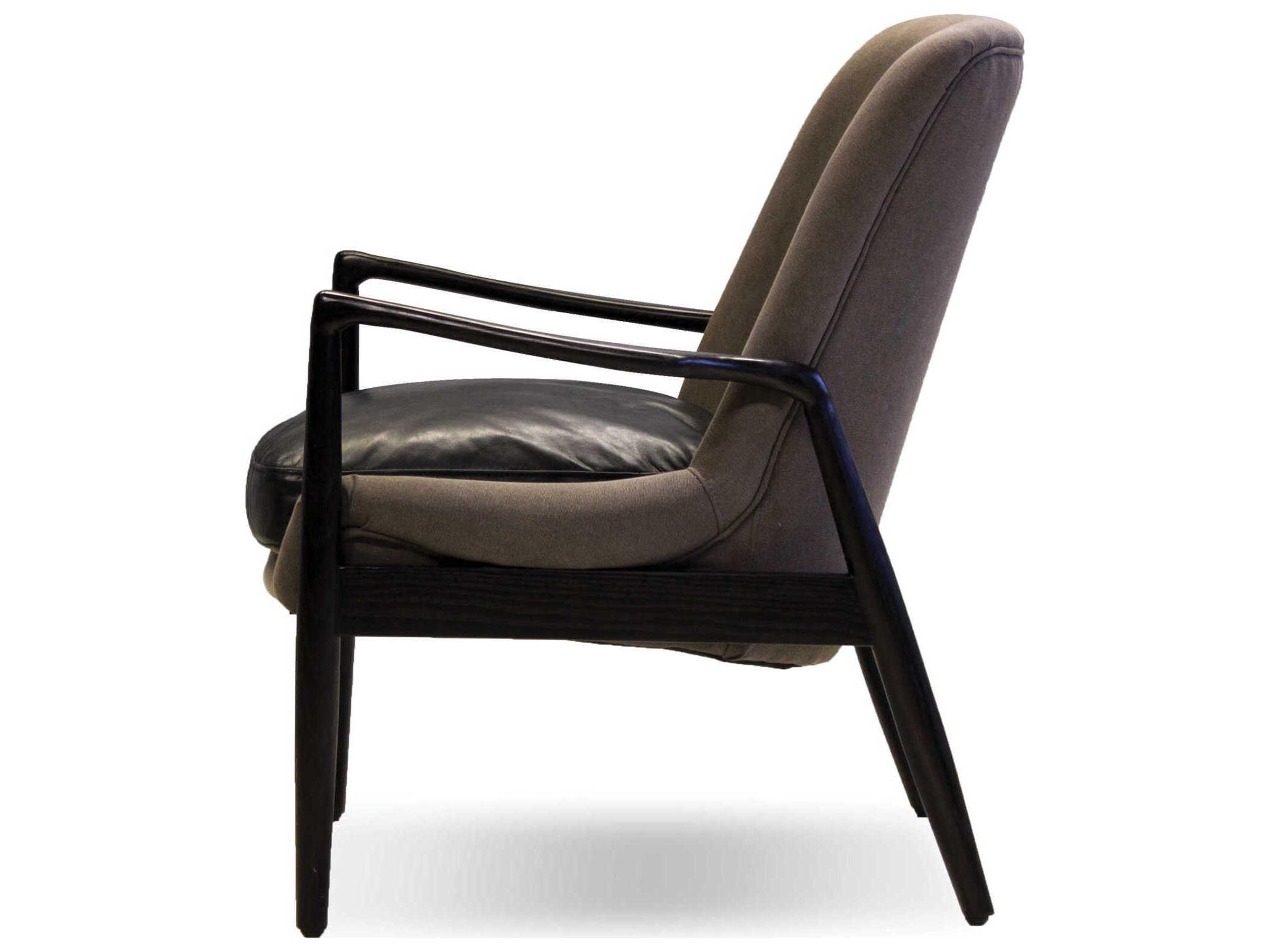 Mobital Reynolds Black Fabric Accent Chair