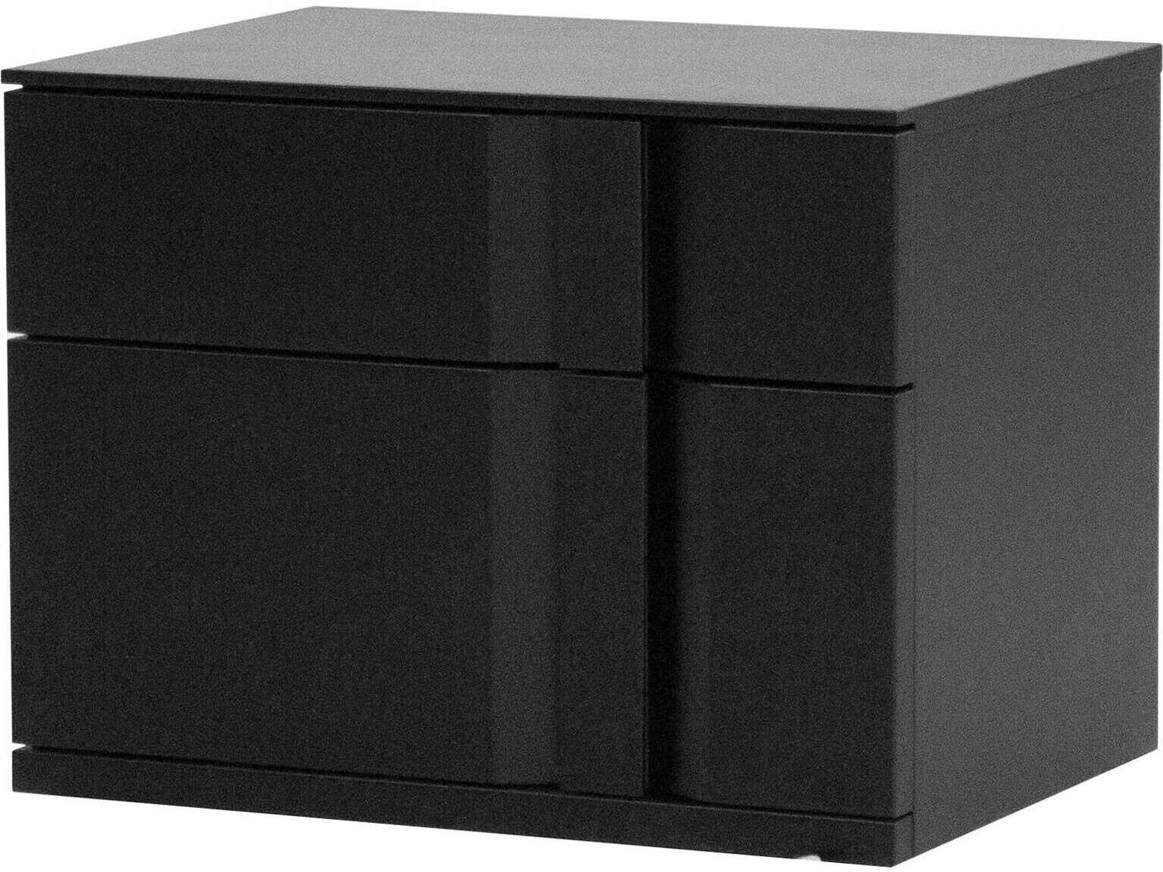 Carbon 2-Drawers Nightstand