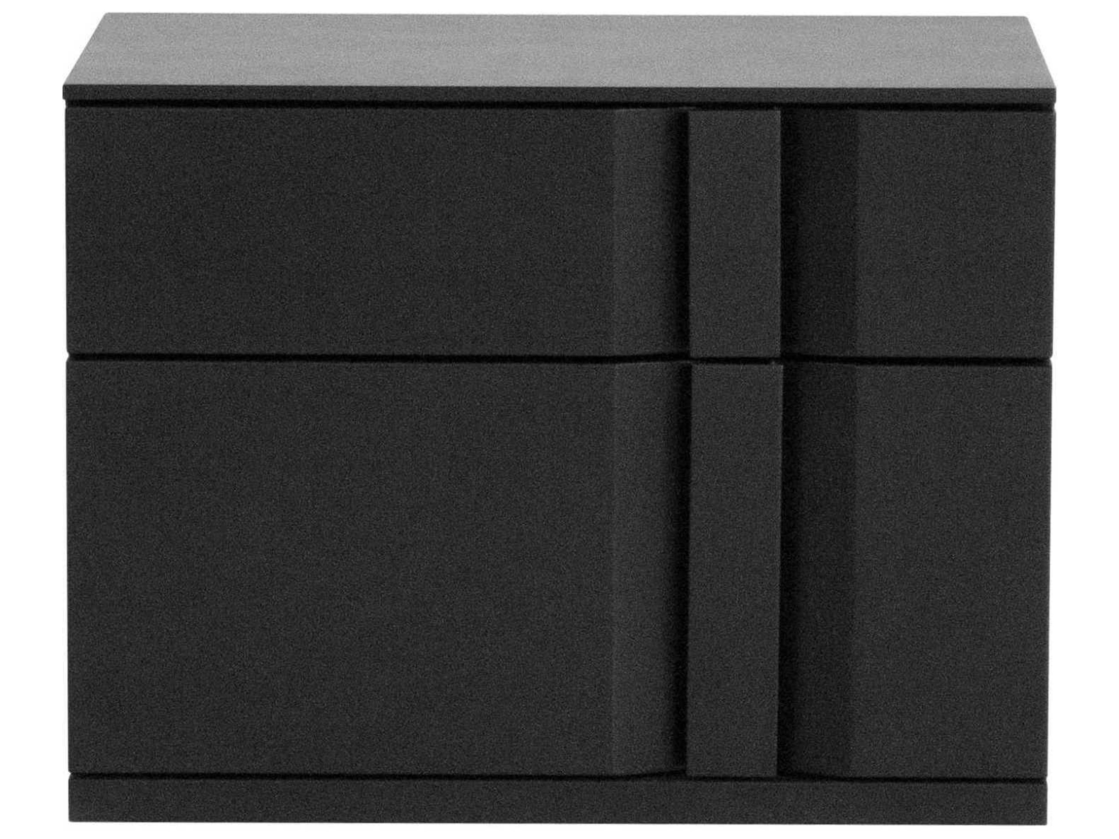 Mobital Carbon 2-Drawers Nightstand