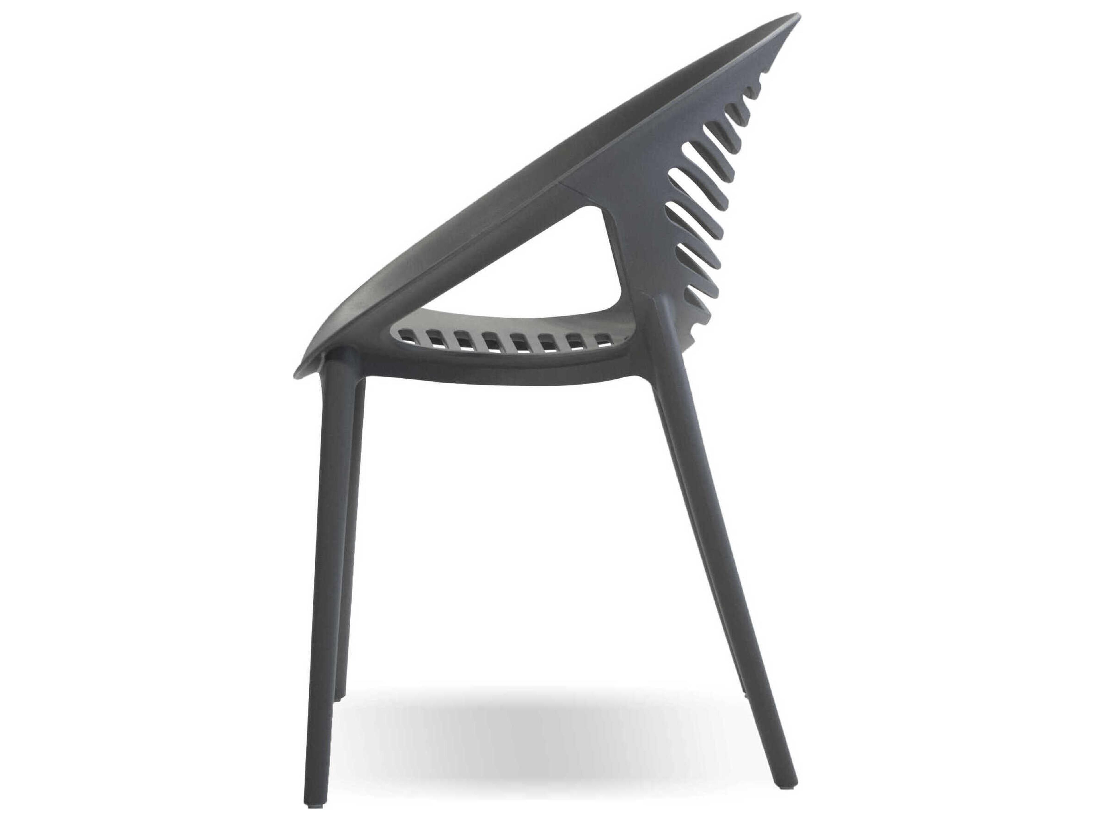 Mobital Gravely Gray Arm Dining Chair