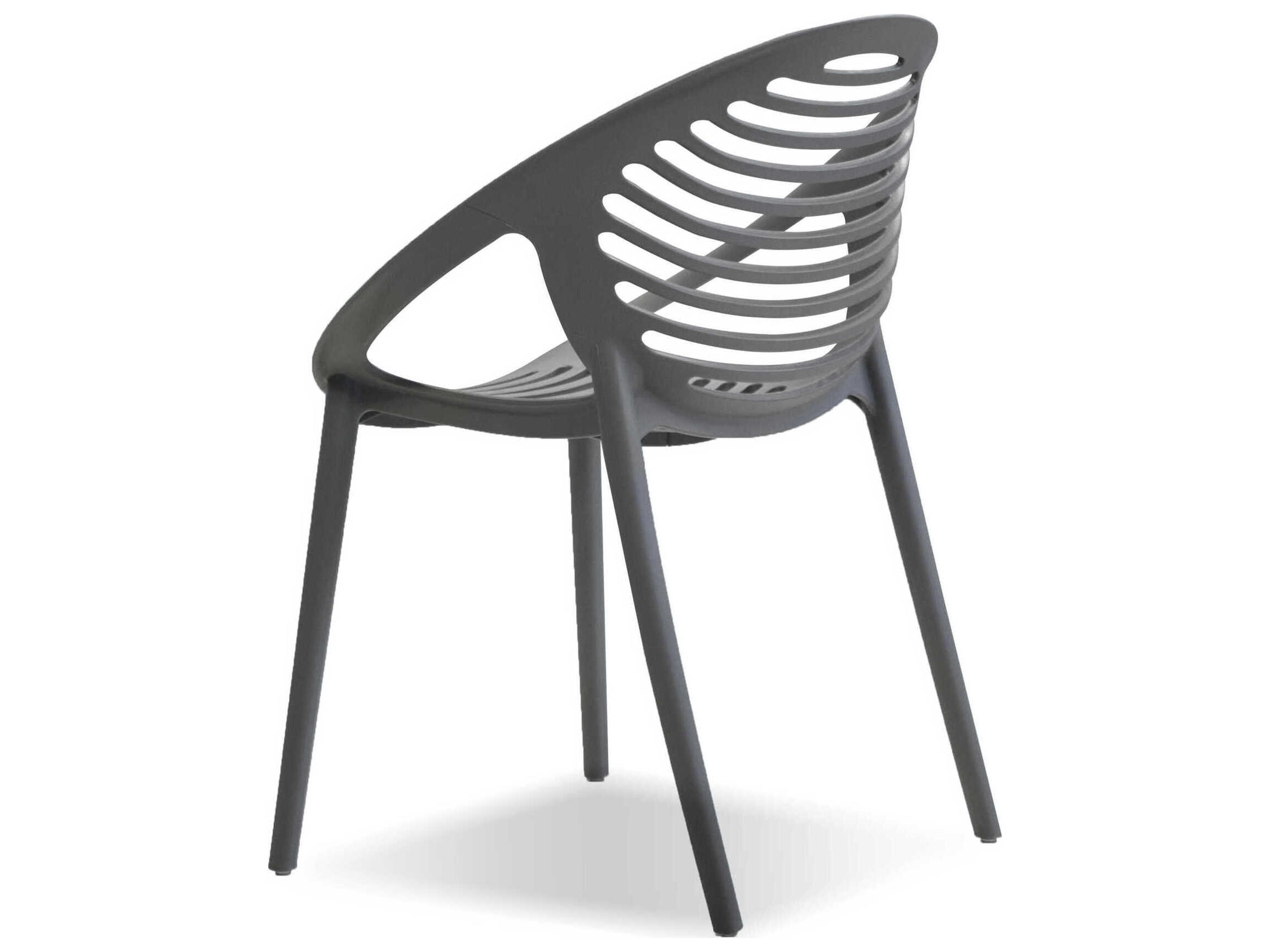 Mobital Gravely Gray Arm Dining Chair