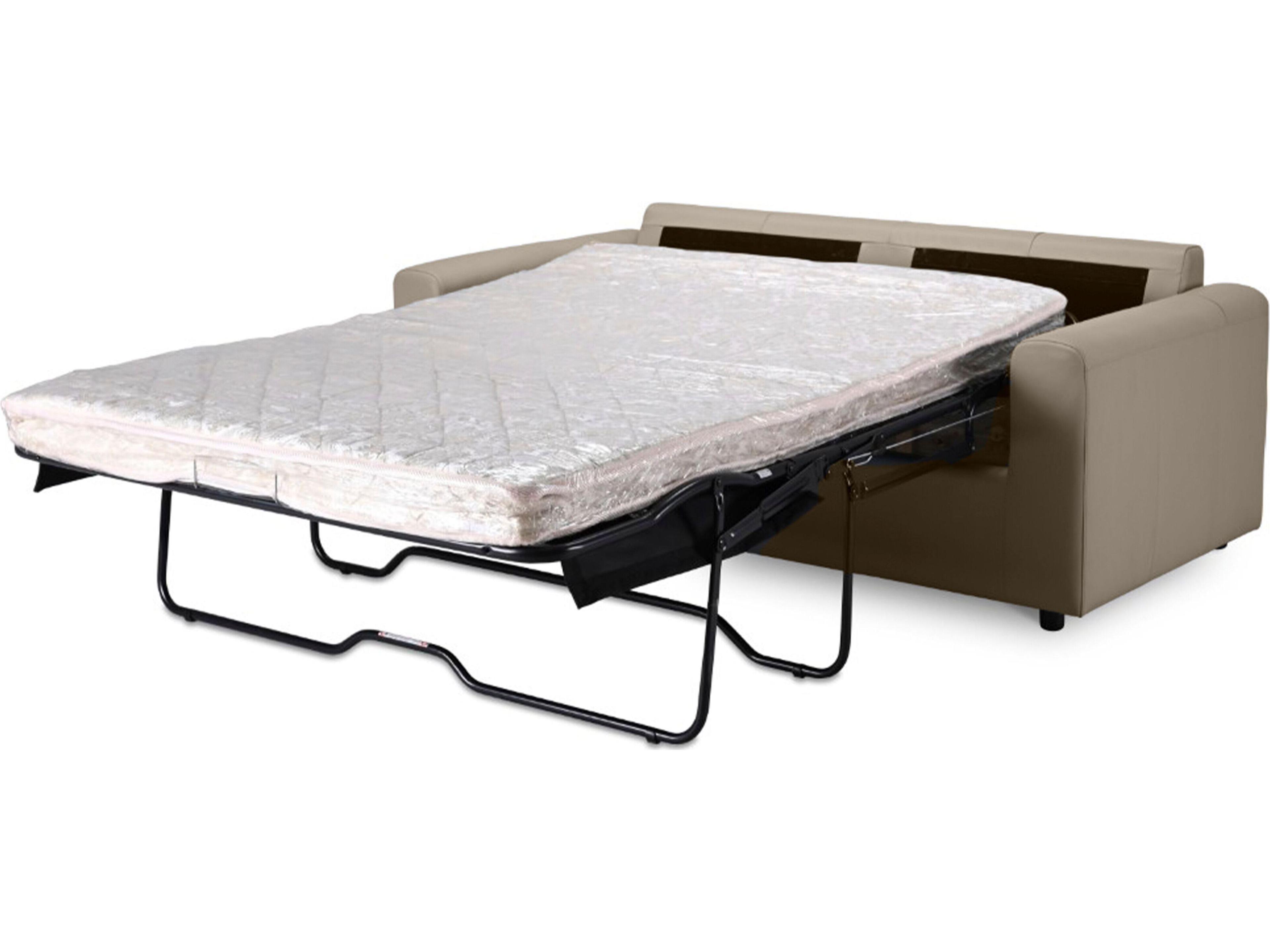 Mobital Rest Wheat Leather Beige Sofa Bed