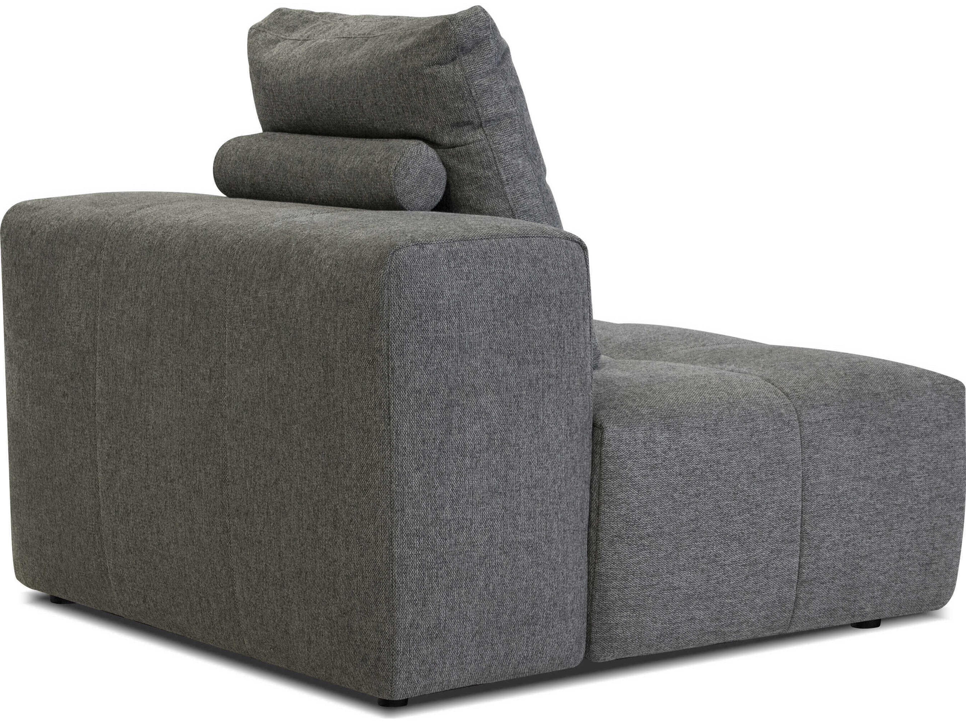 Mobital Mallow Smoke Gray Upholstered Modular