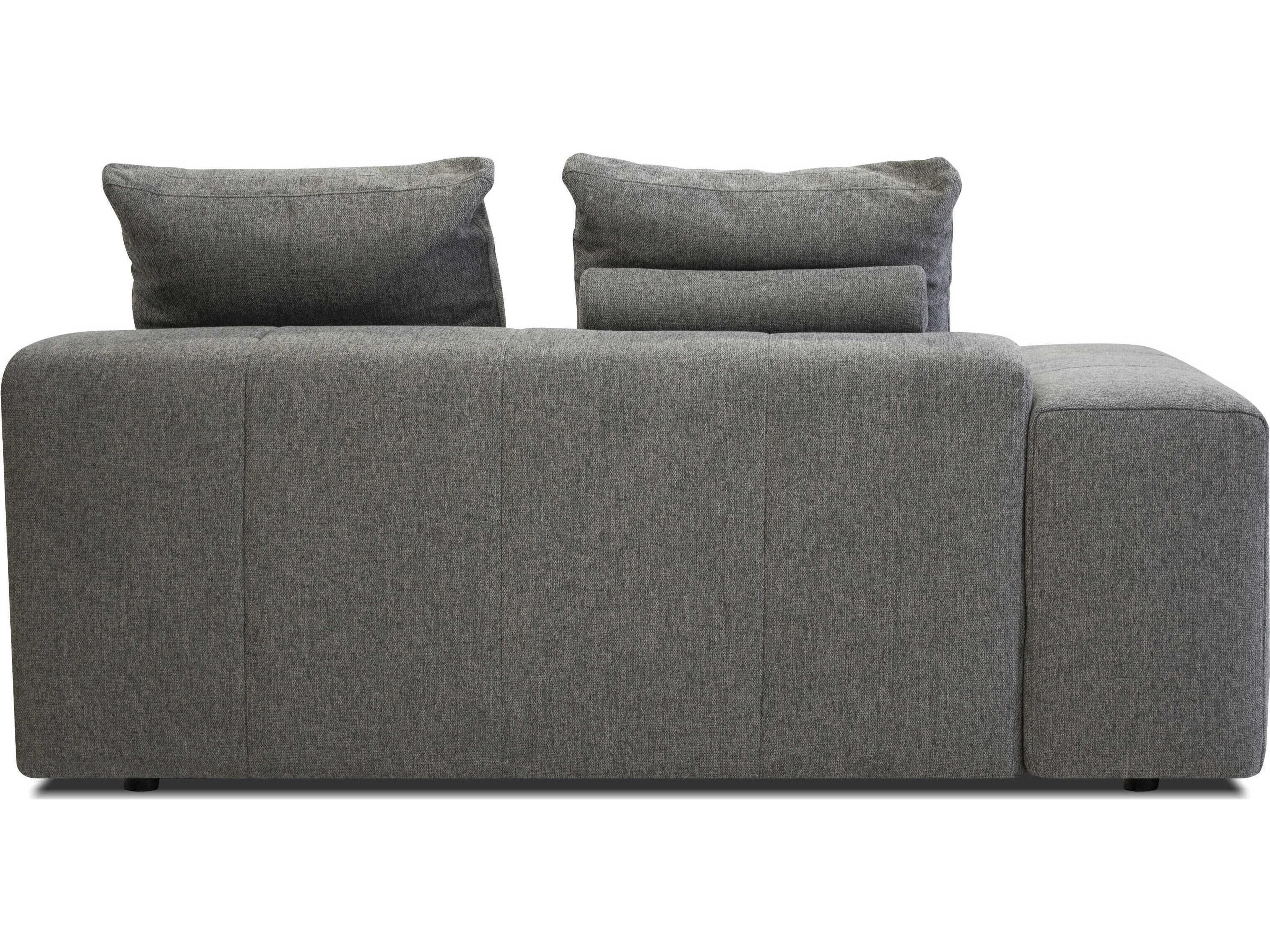Mobital Mallow Smoke Gray Upholstered Loveseat