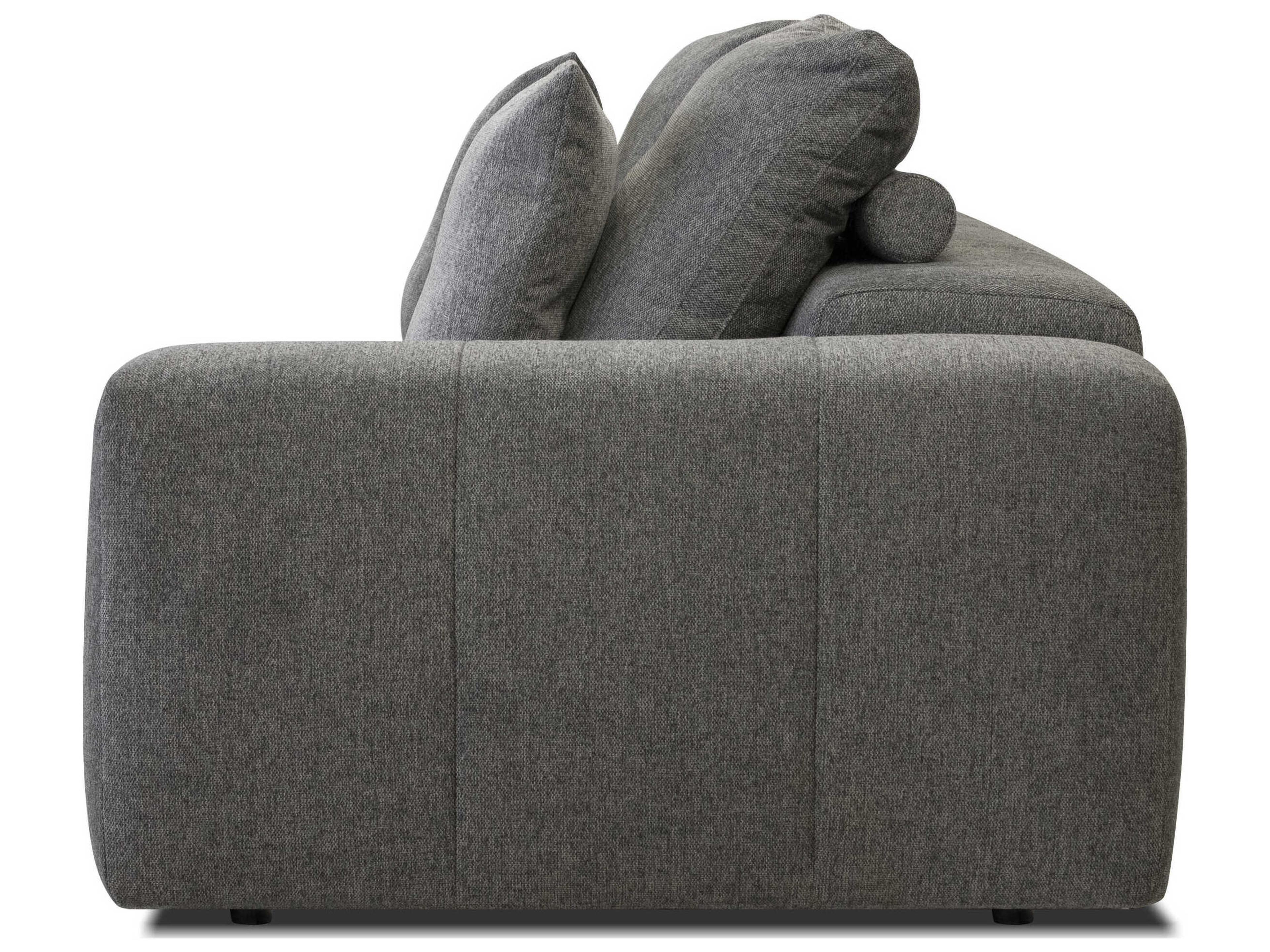 Mobital Mallow Smoke Gray Upholstered Loveseat