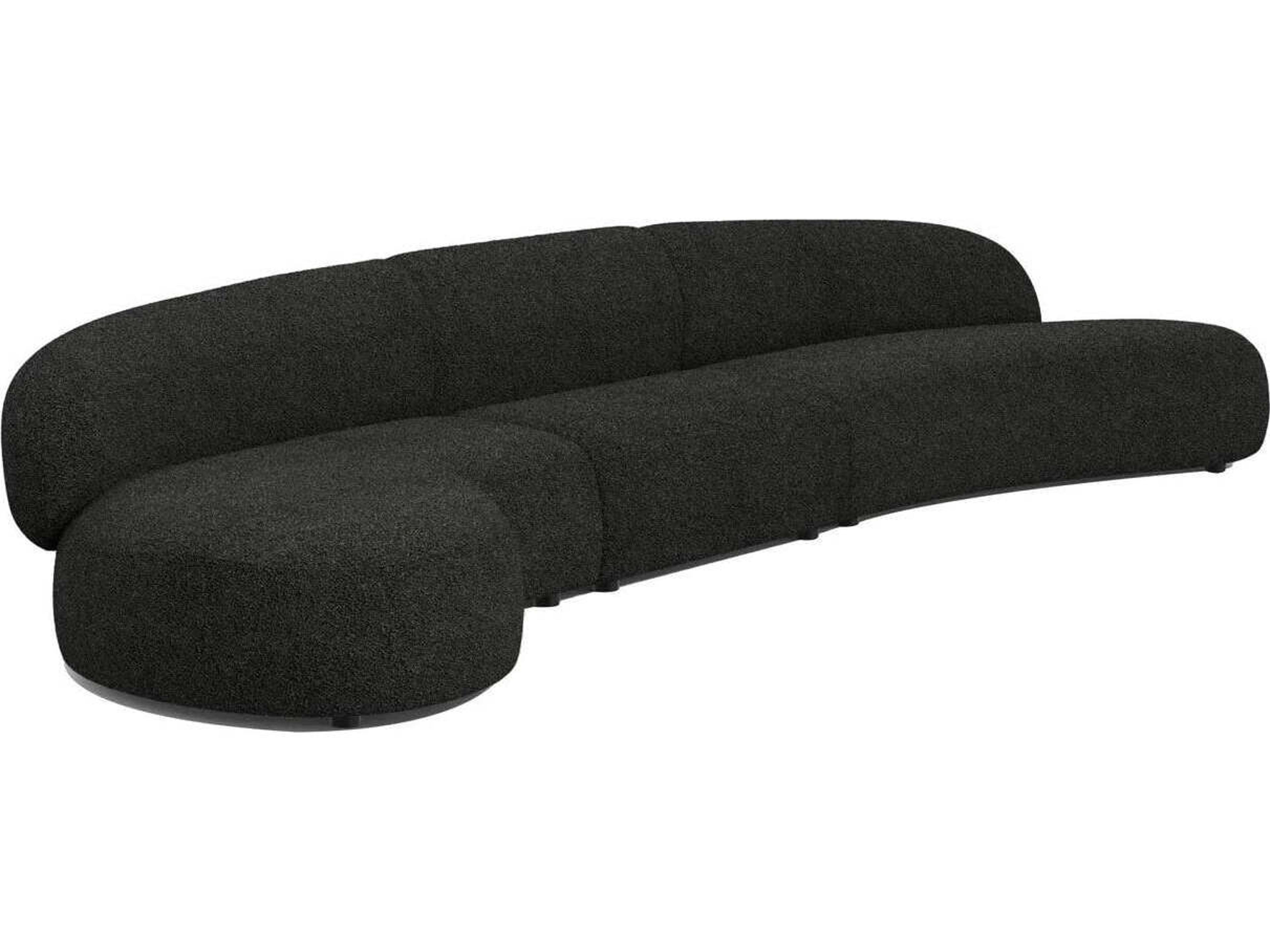 Moritz Gray Upholstered Sectional Sofa
