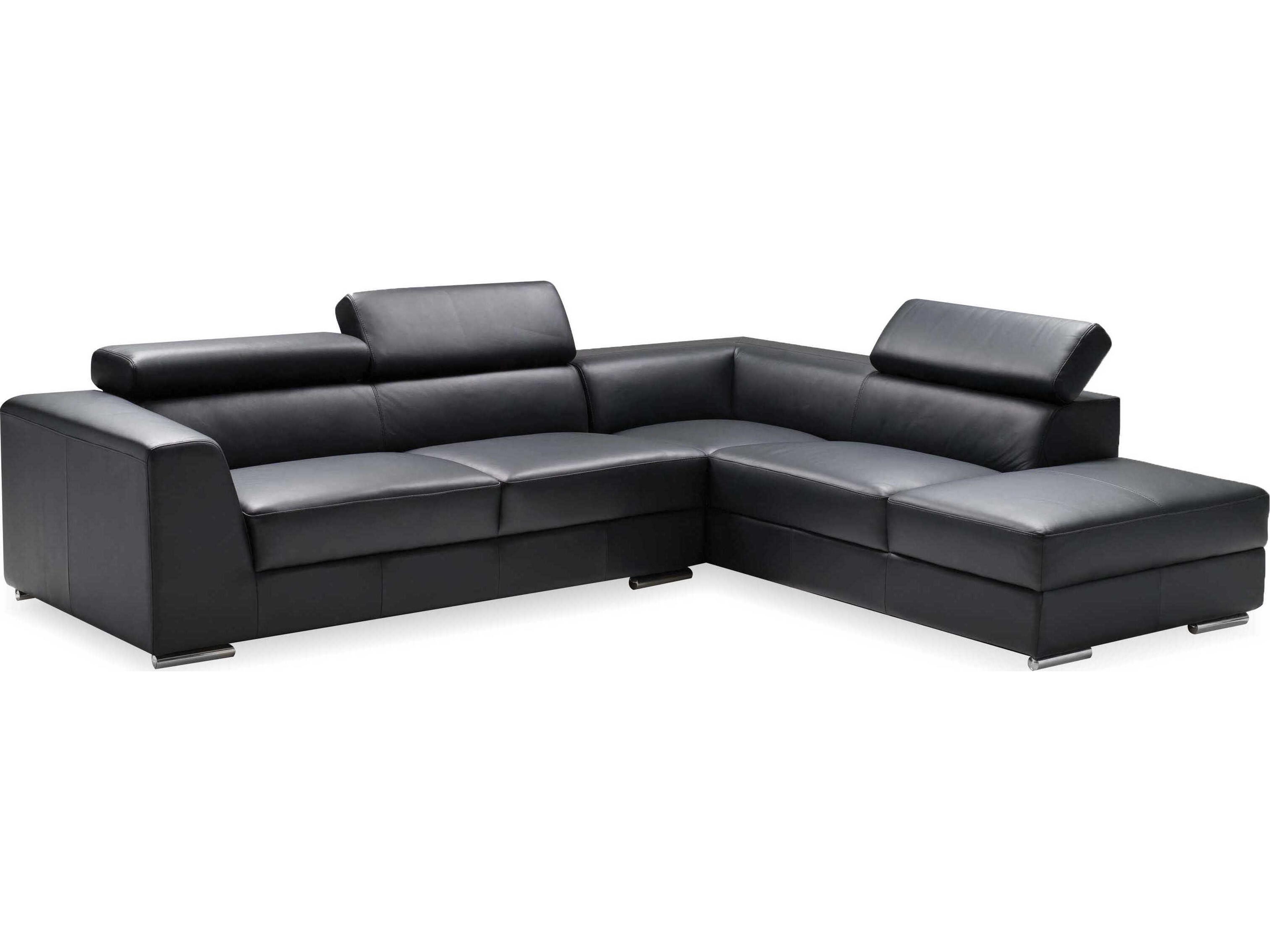 Icon Leather Sectional Sofa