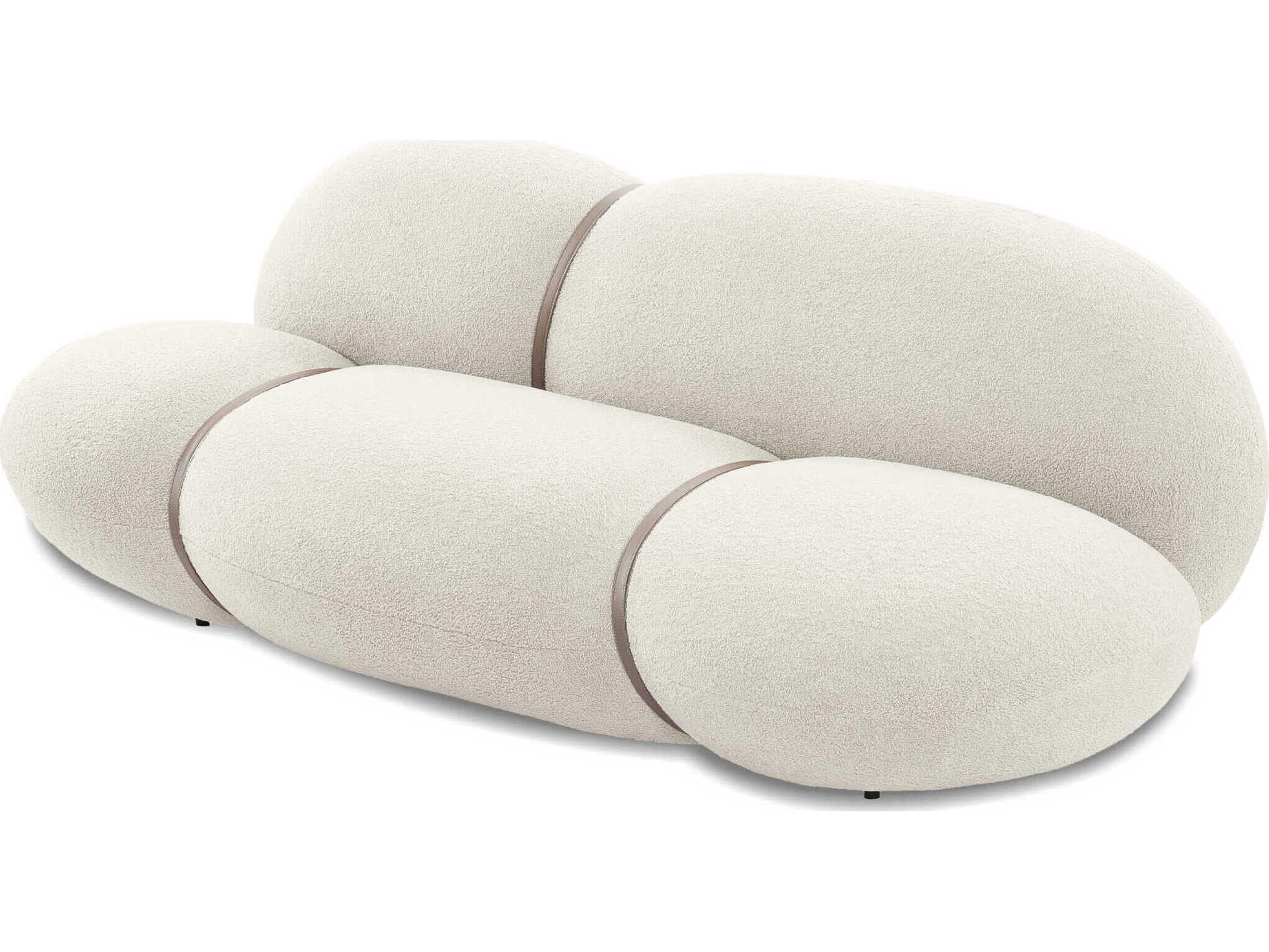 Cumulus Cream Boucle Upholstered Sofa