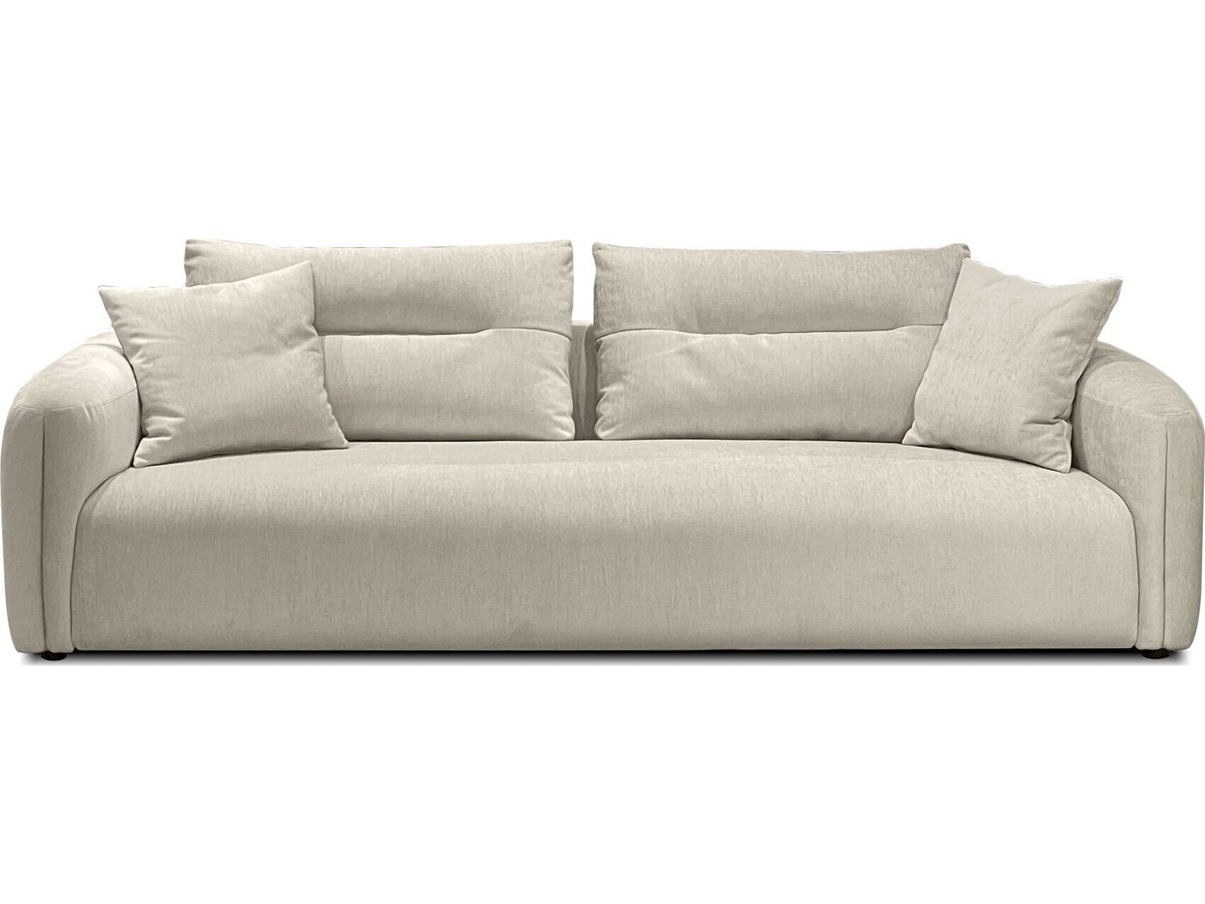 Mobital Filo Cream Upholstered Sofa