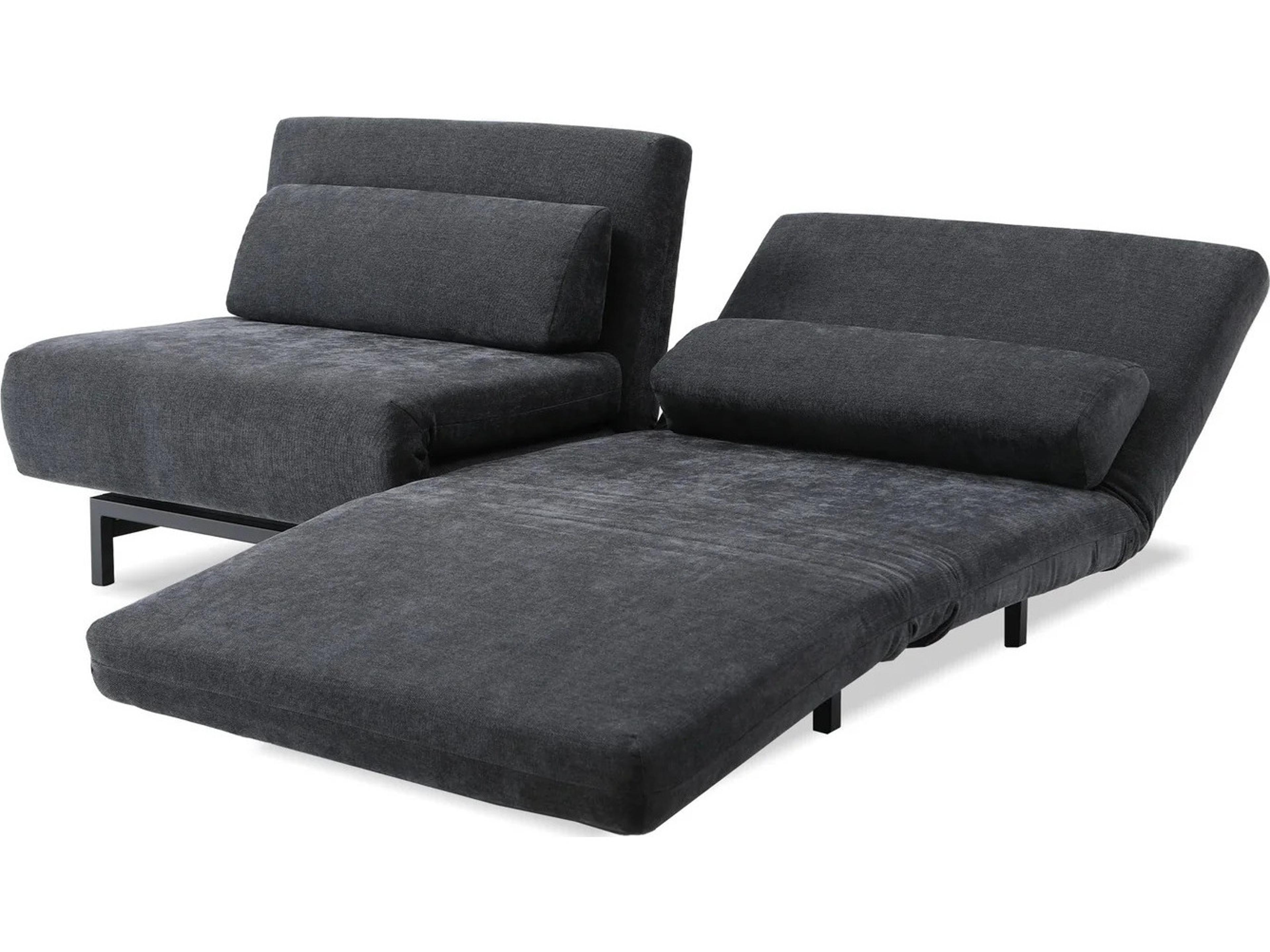 Mobital Iso Gray Upholstered Sofa Bed
