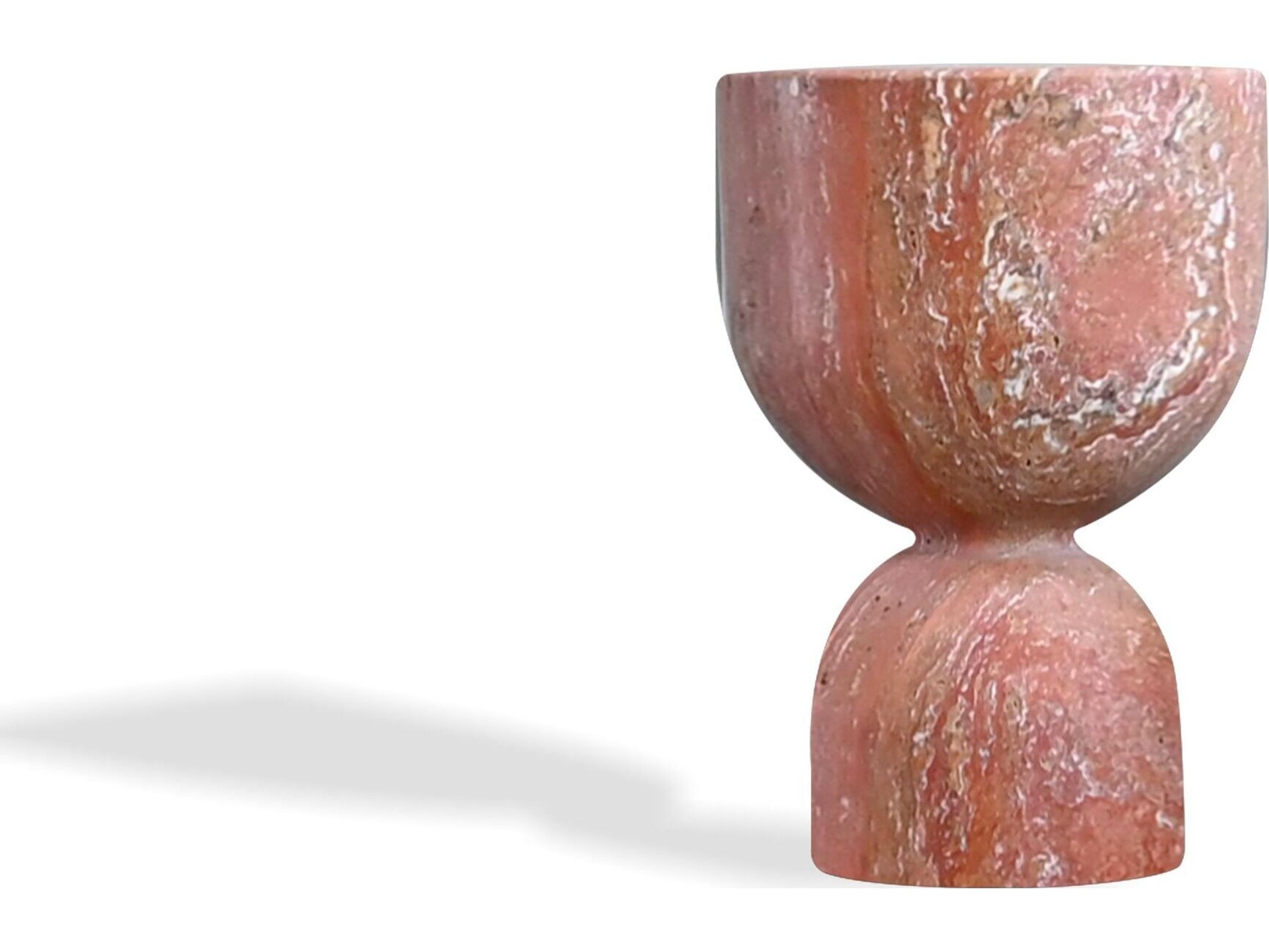 Apothecary Stone End Table