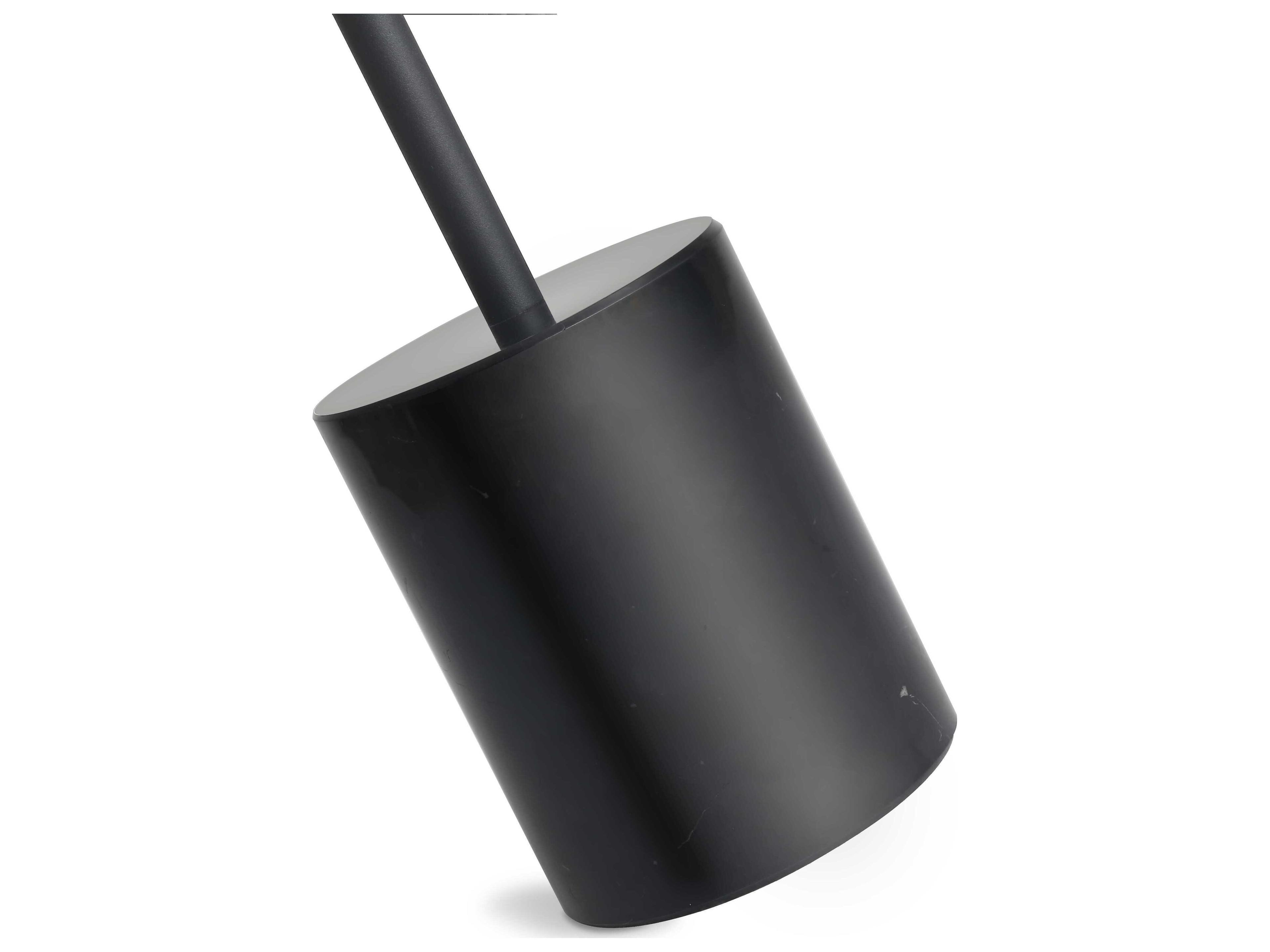 Mobital Circulo Round Metal Black End Table