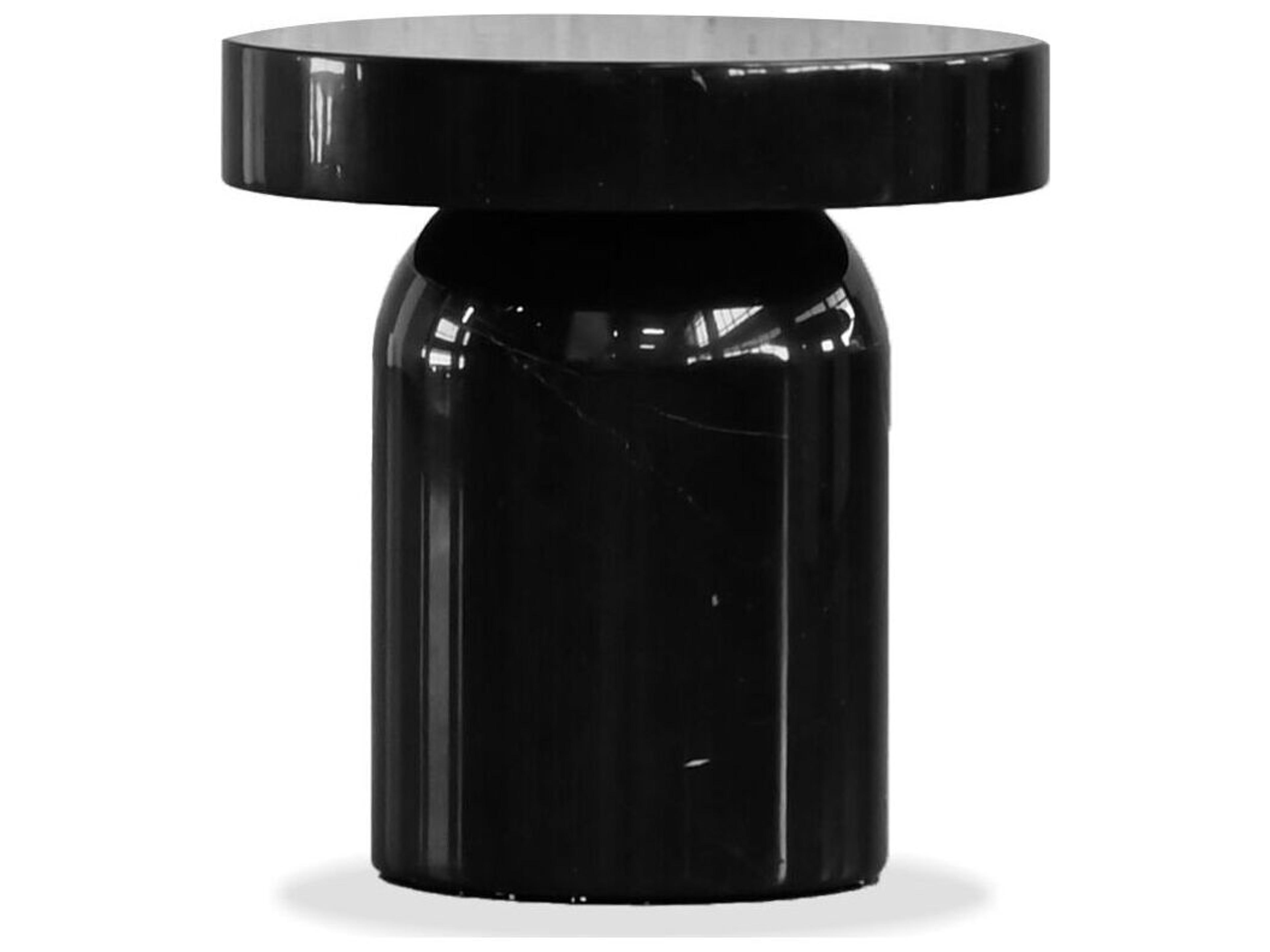 Duro Round Marble End Table