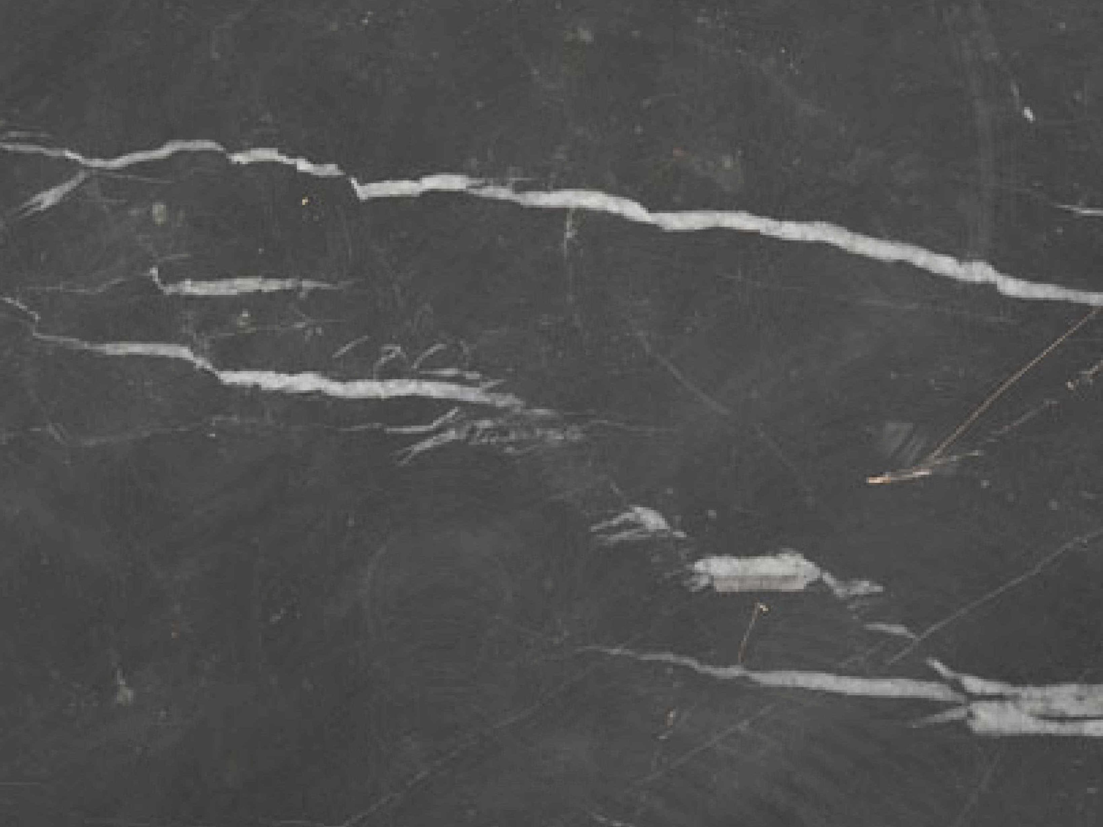 Mobital Kaii Round Marble Black Coffee Table