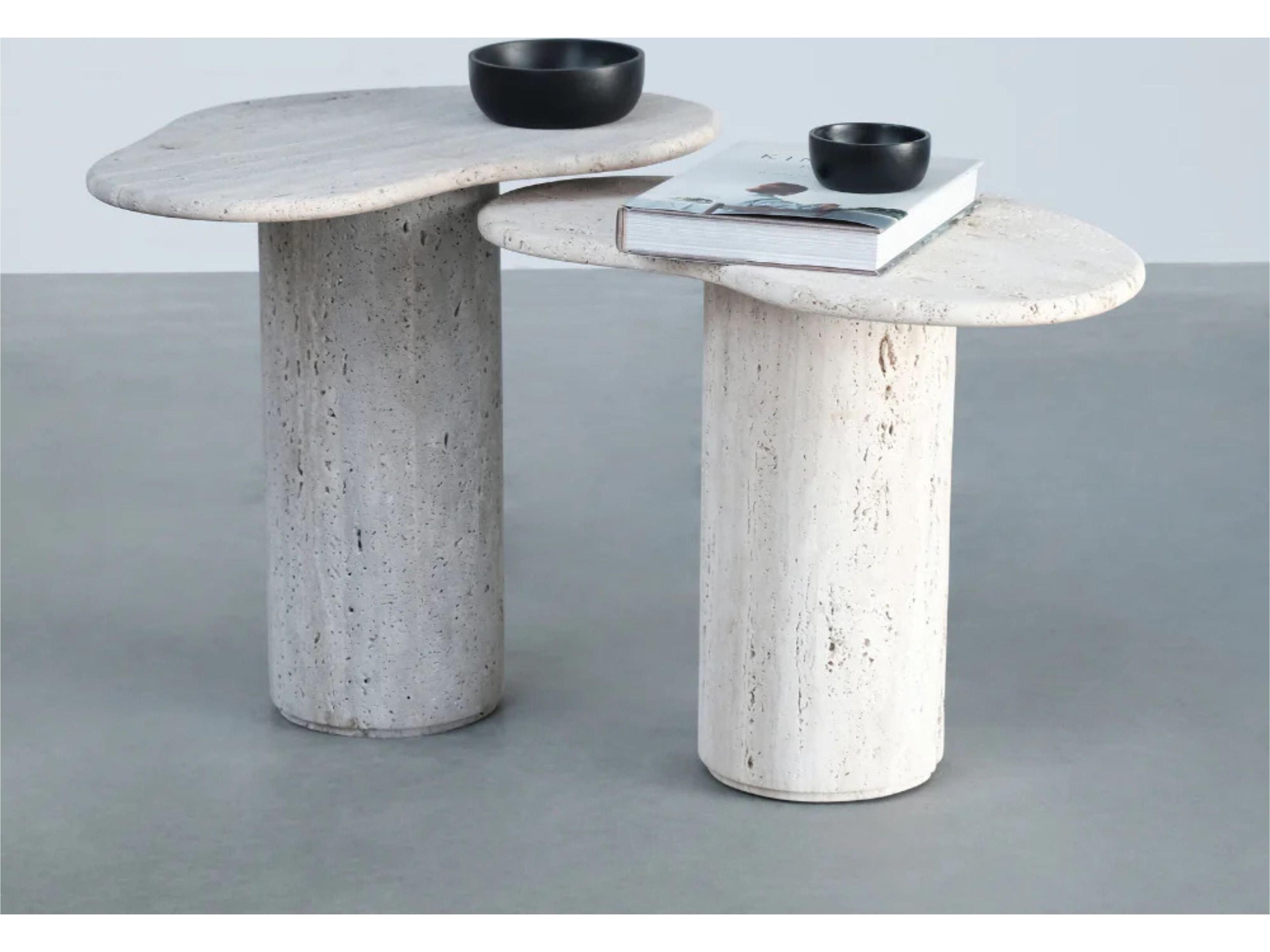 Mobital Puddle Stone End Table