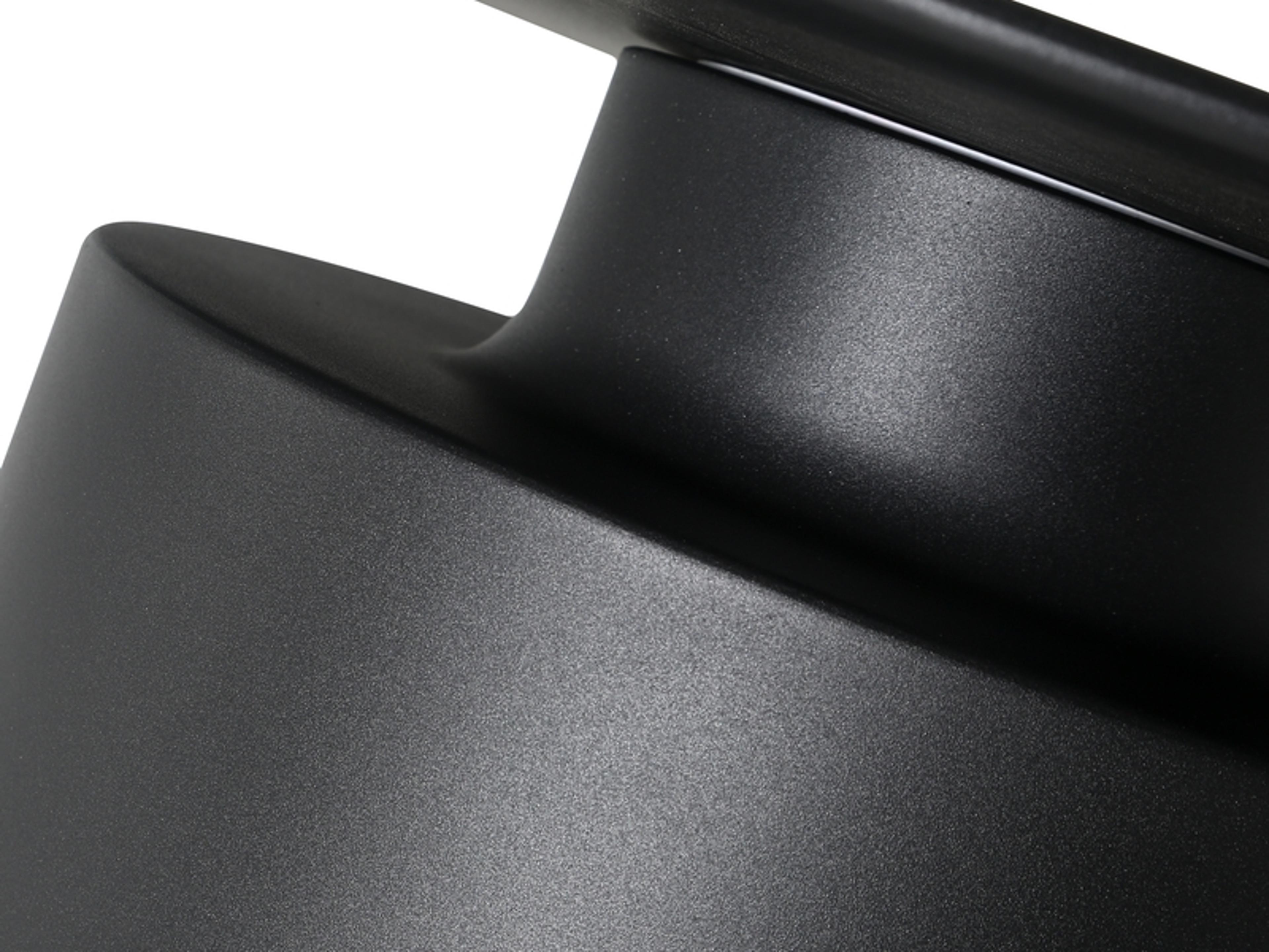 Mobital Rook Round Metal Black End Table