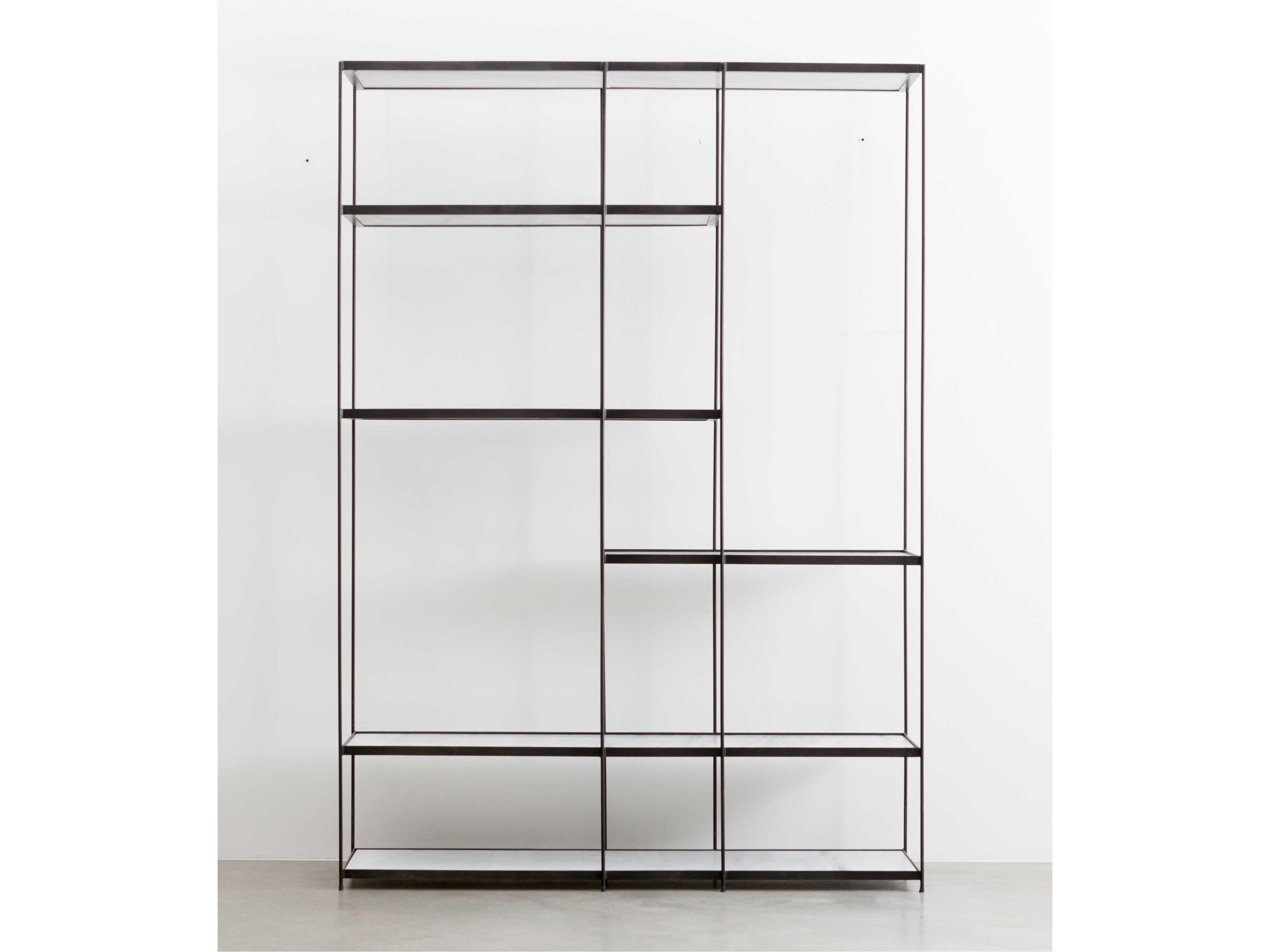 Etta Matte Black Etagere