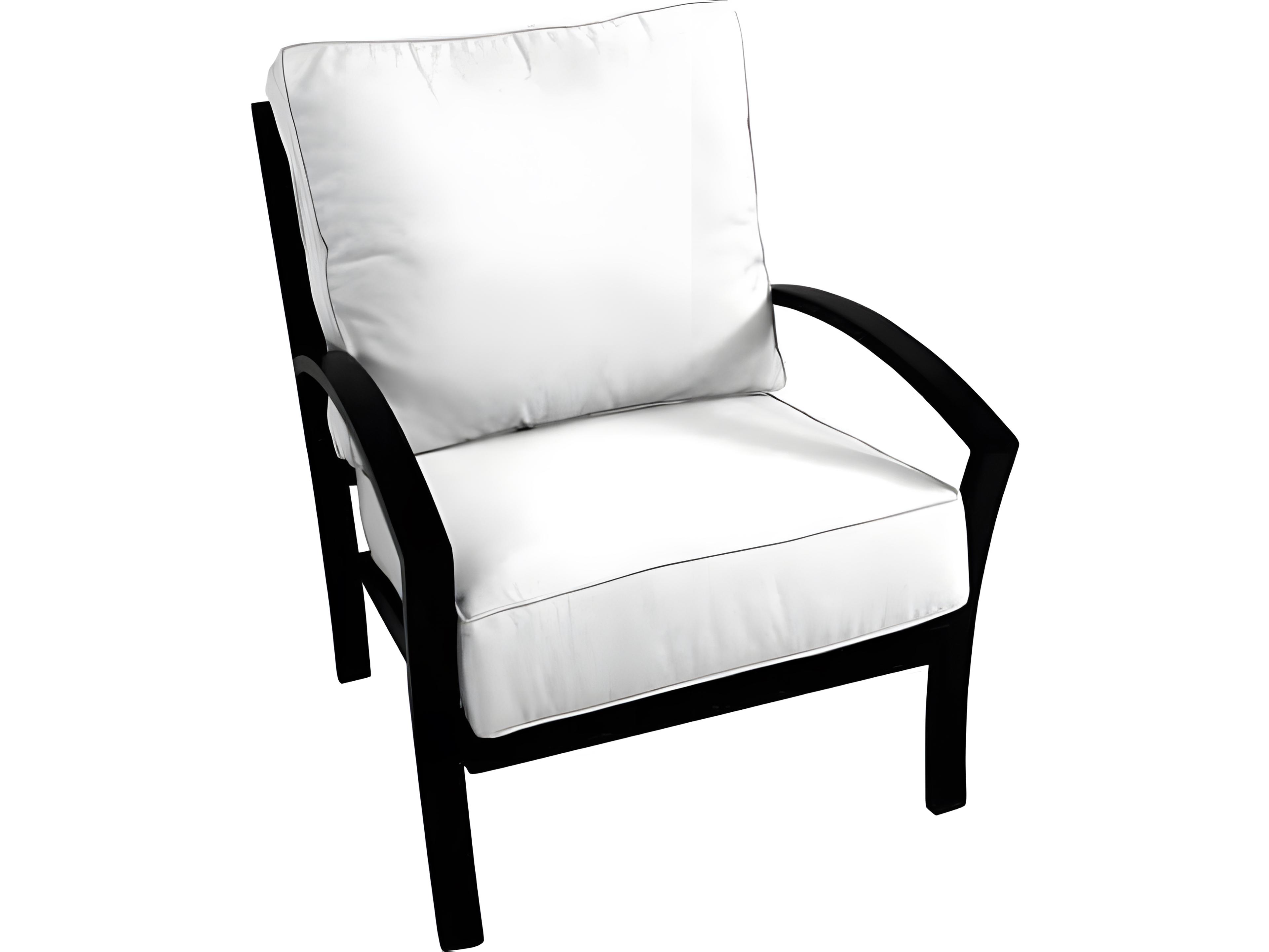 Maddux Wrought Iron Patio Lounge Chair