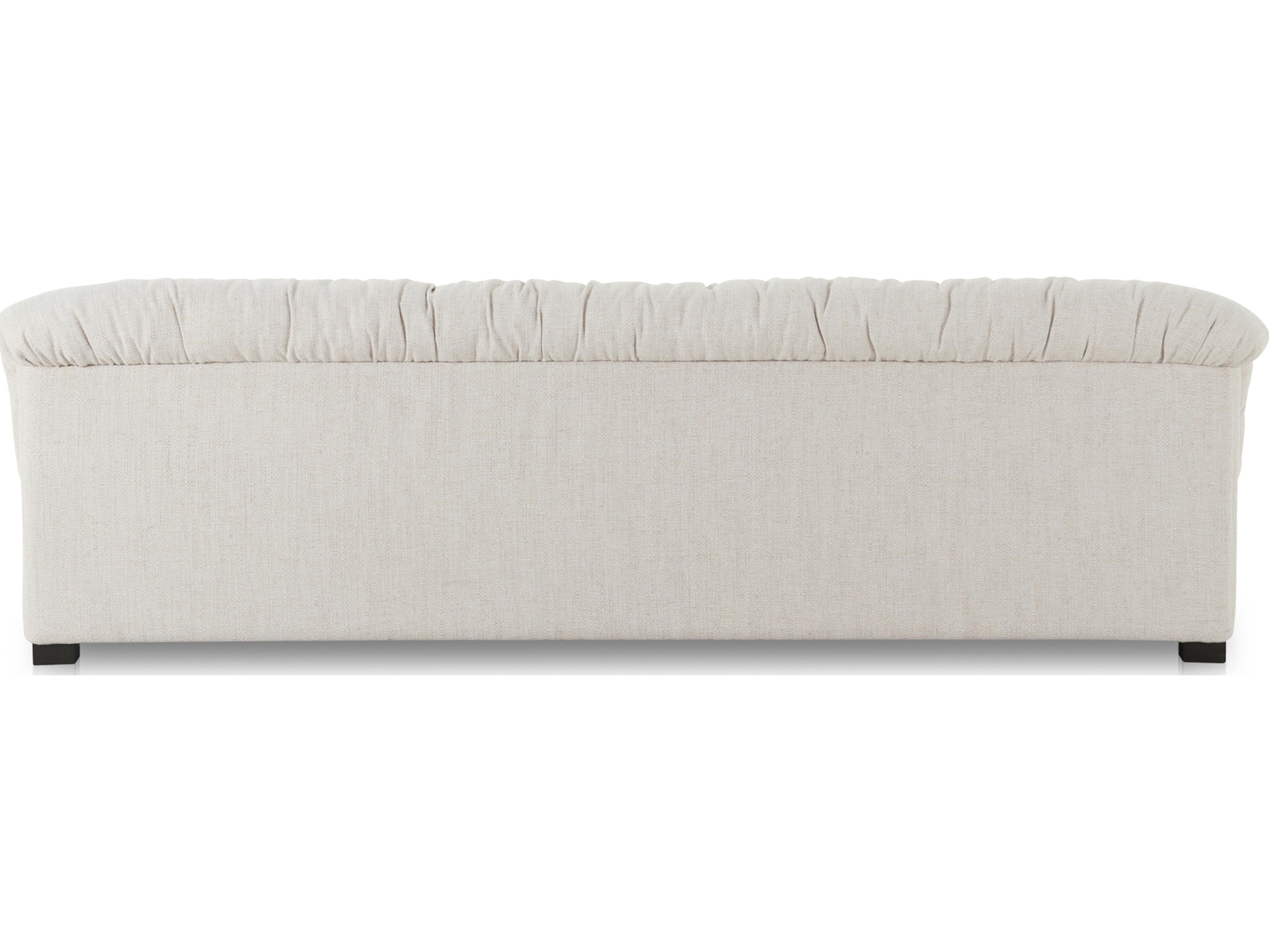 Moe's Home Halston Cream Upholstered Sofa