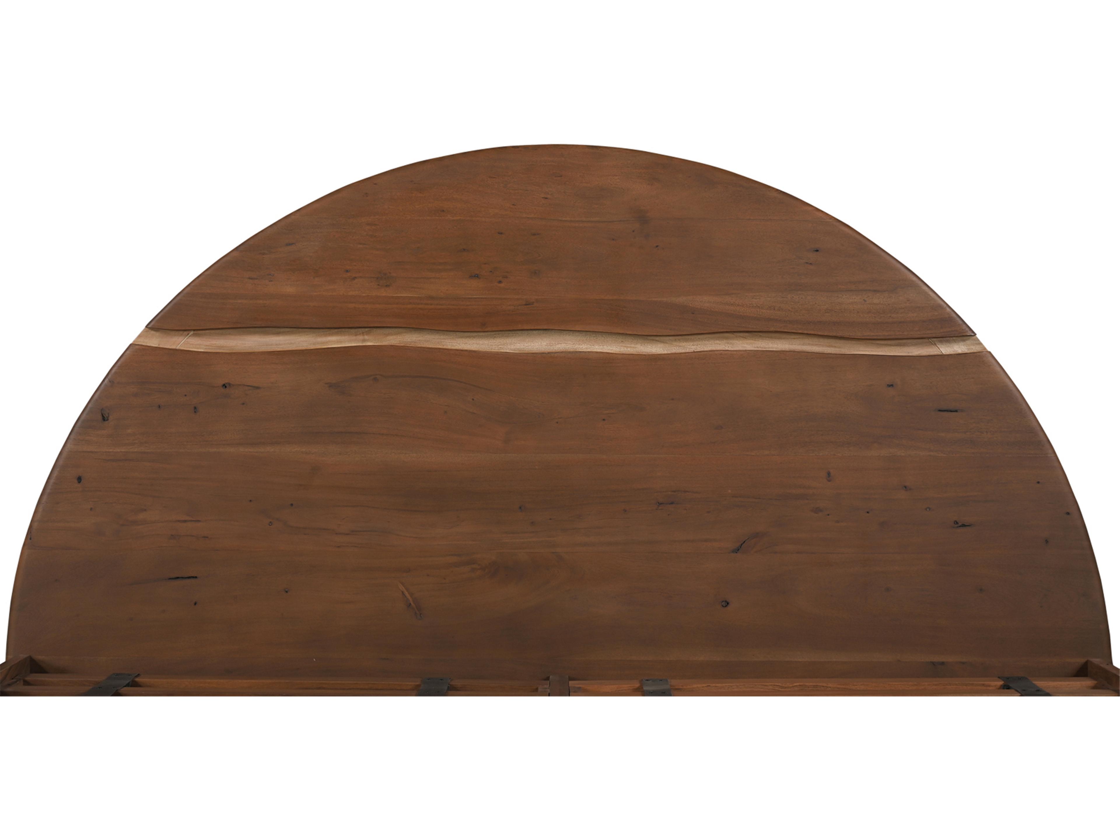 Moe's Home Watson Brown Acacia Wood Queen Platform Bed