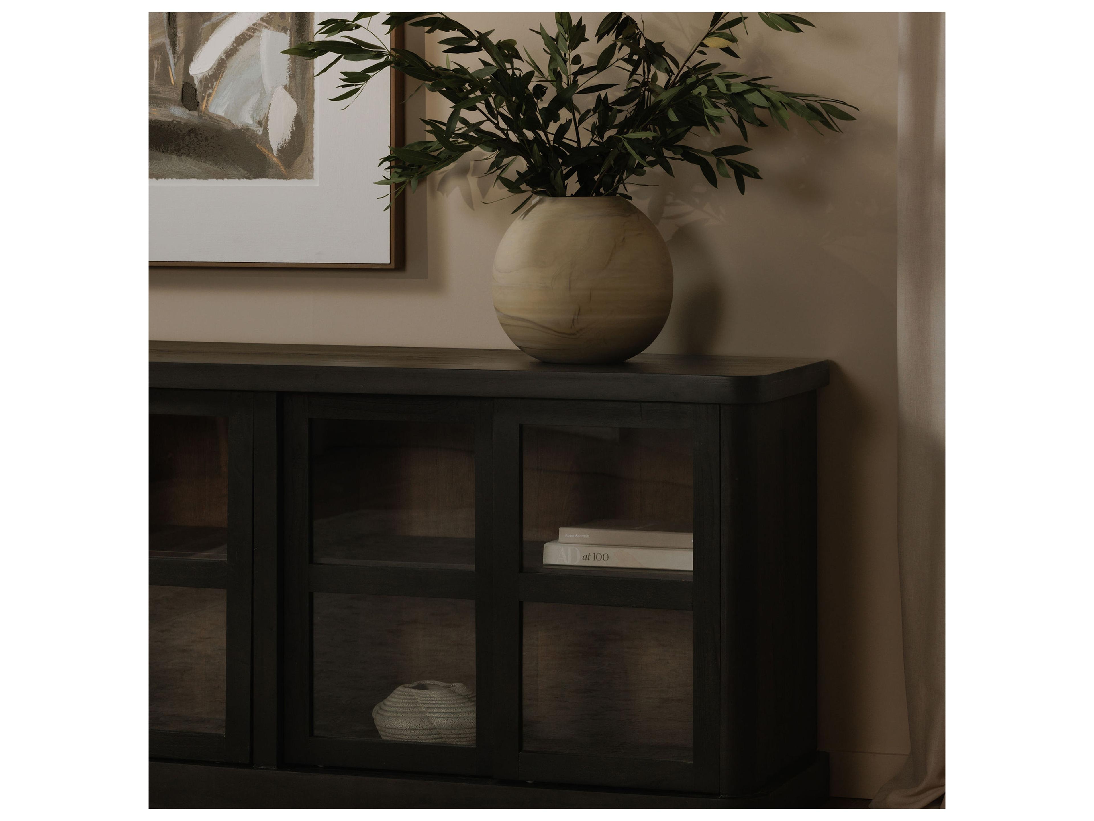 Moe's Home Mona 78" Pine Wood Sideboard