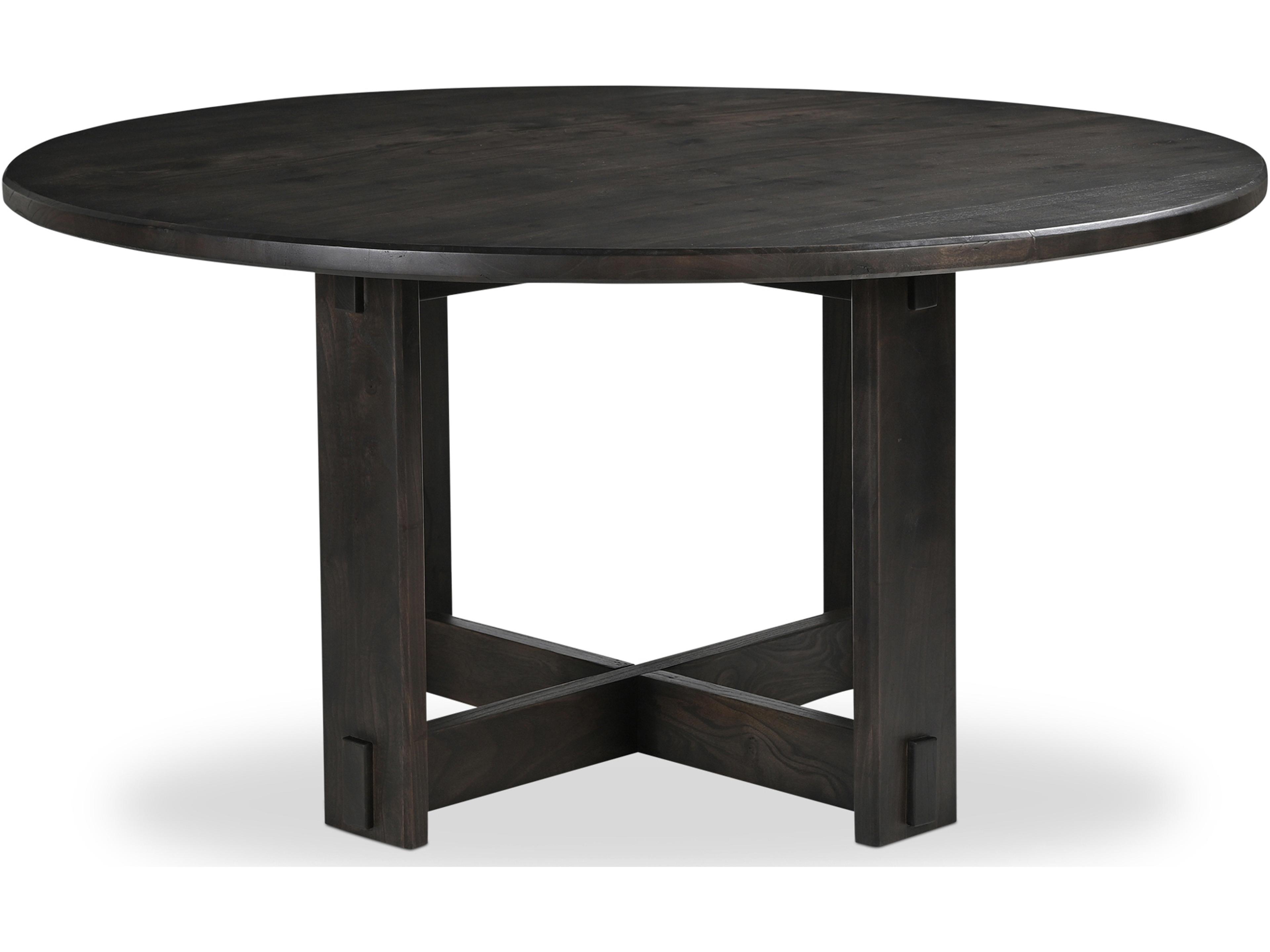 Glenn Round Wood Dining Table