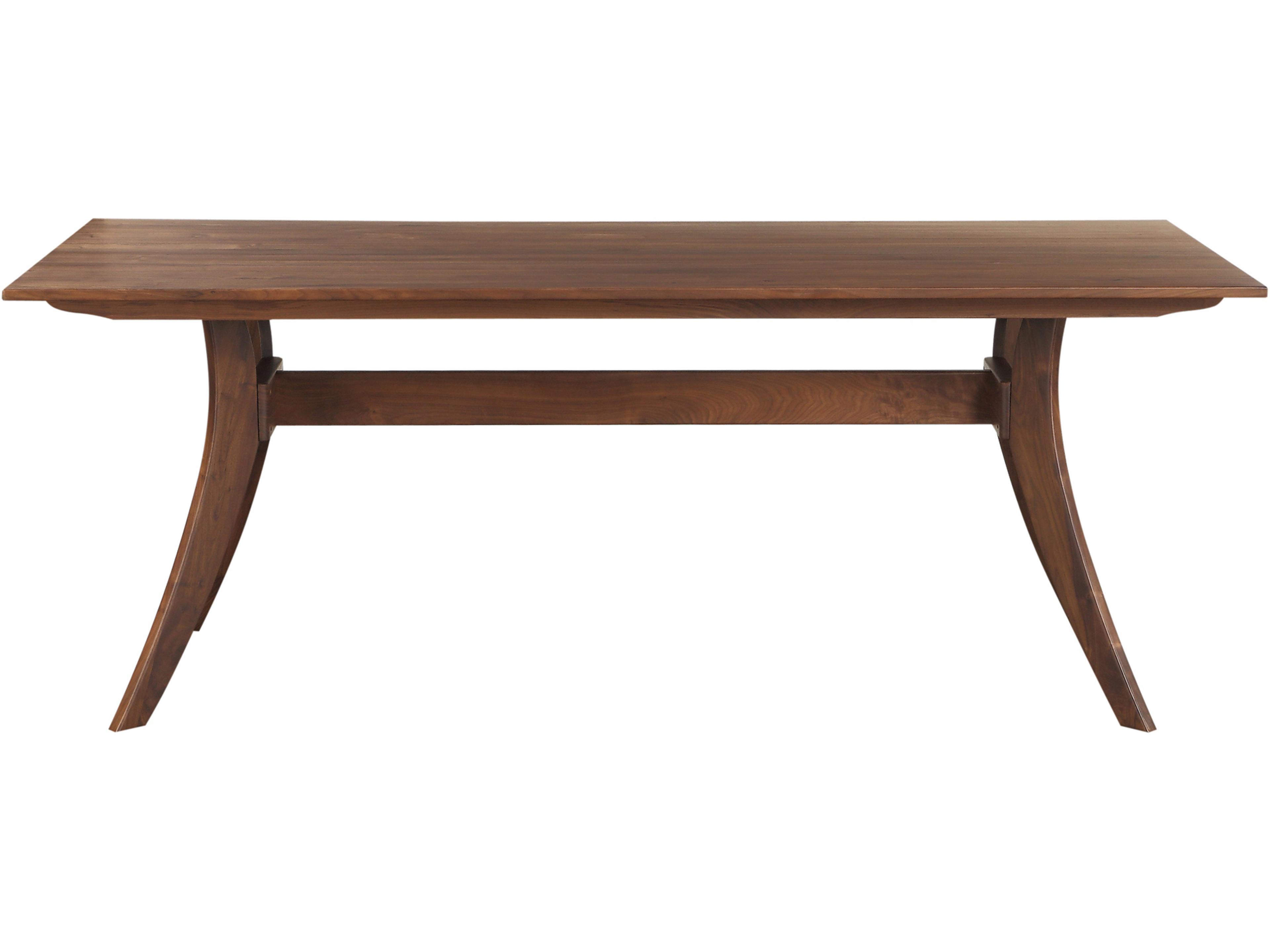 Florence Rectangular Dining Table in Solid Walnut