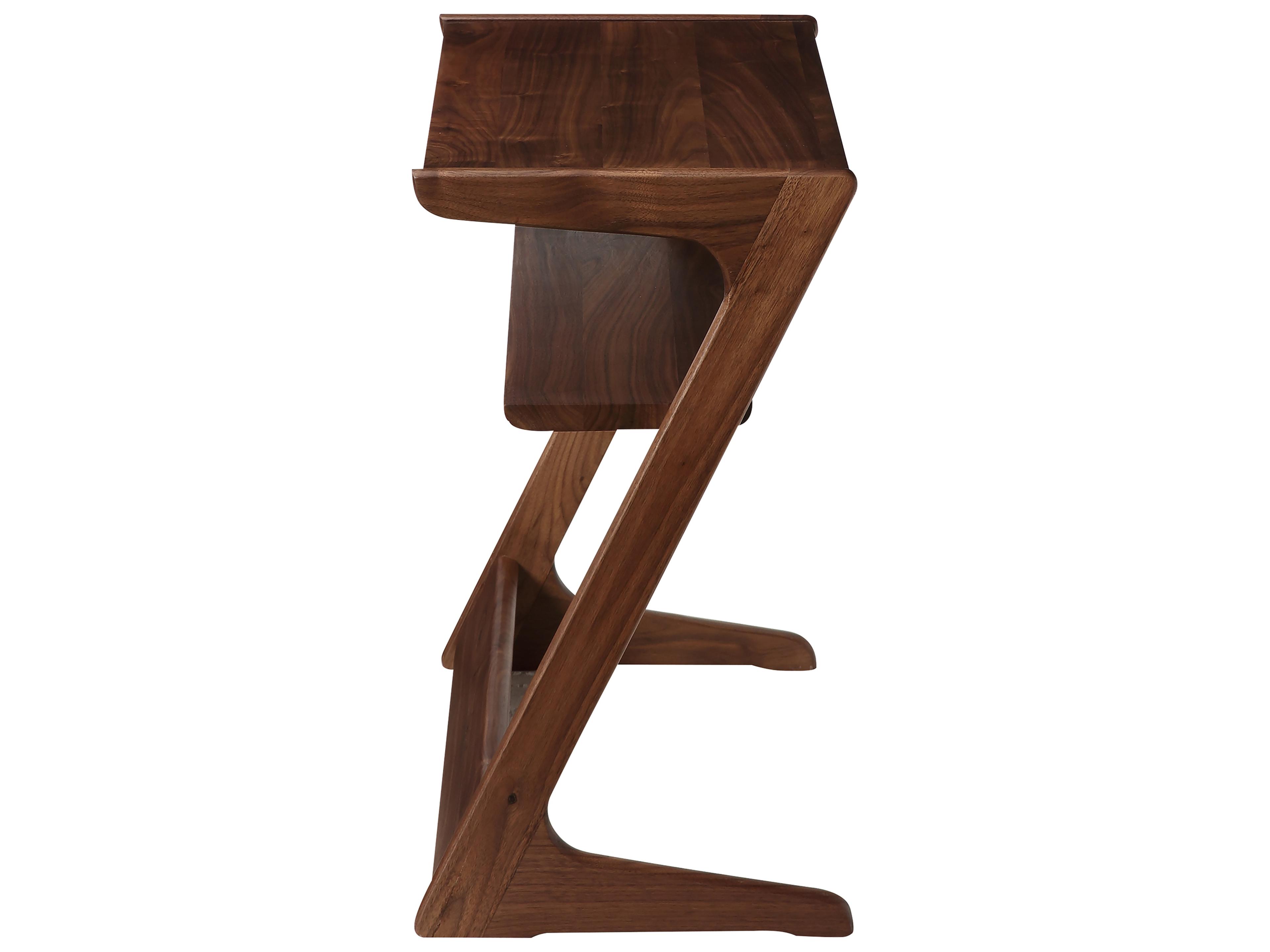 Moe's Home Rectangular Wood Natural Walnut End Table