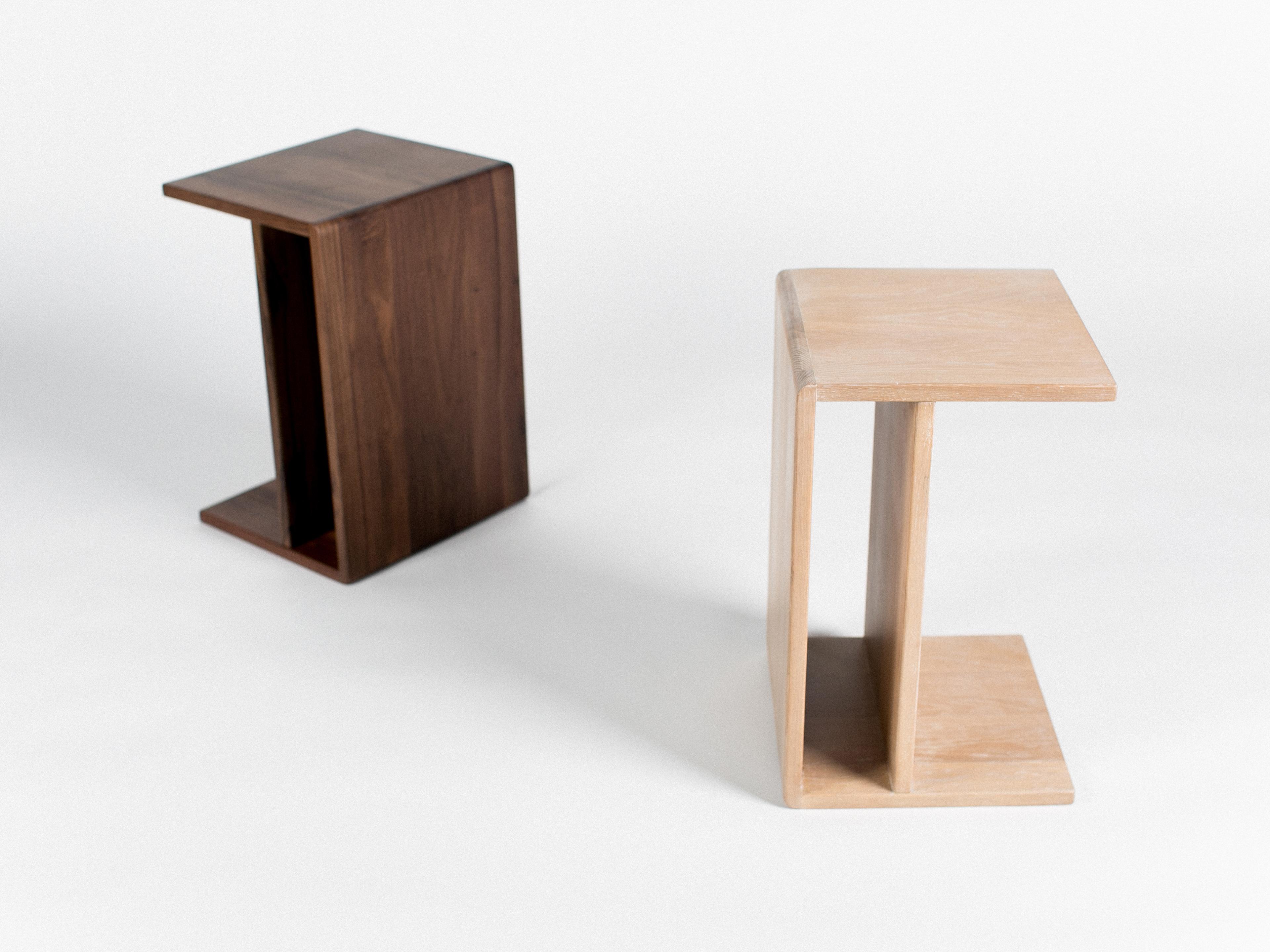 Moe's Home Rectangular Wood Natural Walnut End Table