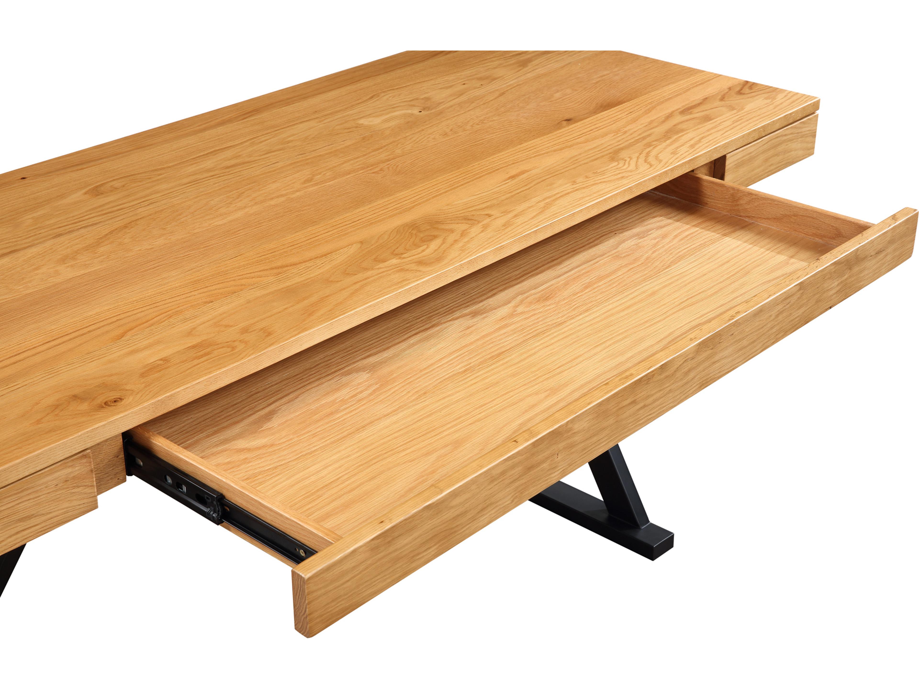 Moe's Home Profecto Desk Natural Oak