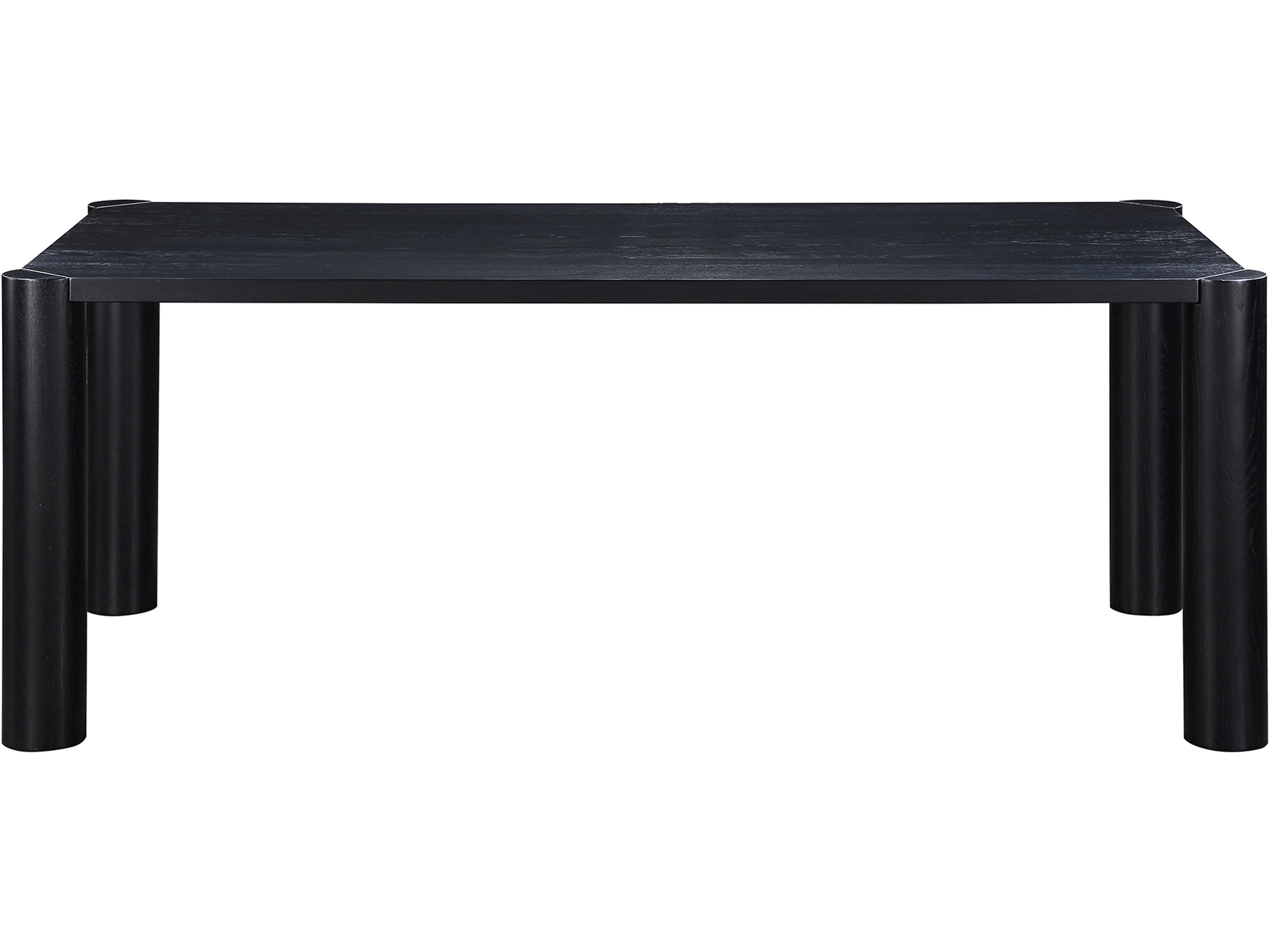 Post Small Dining Table Black