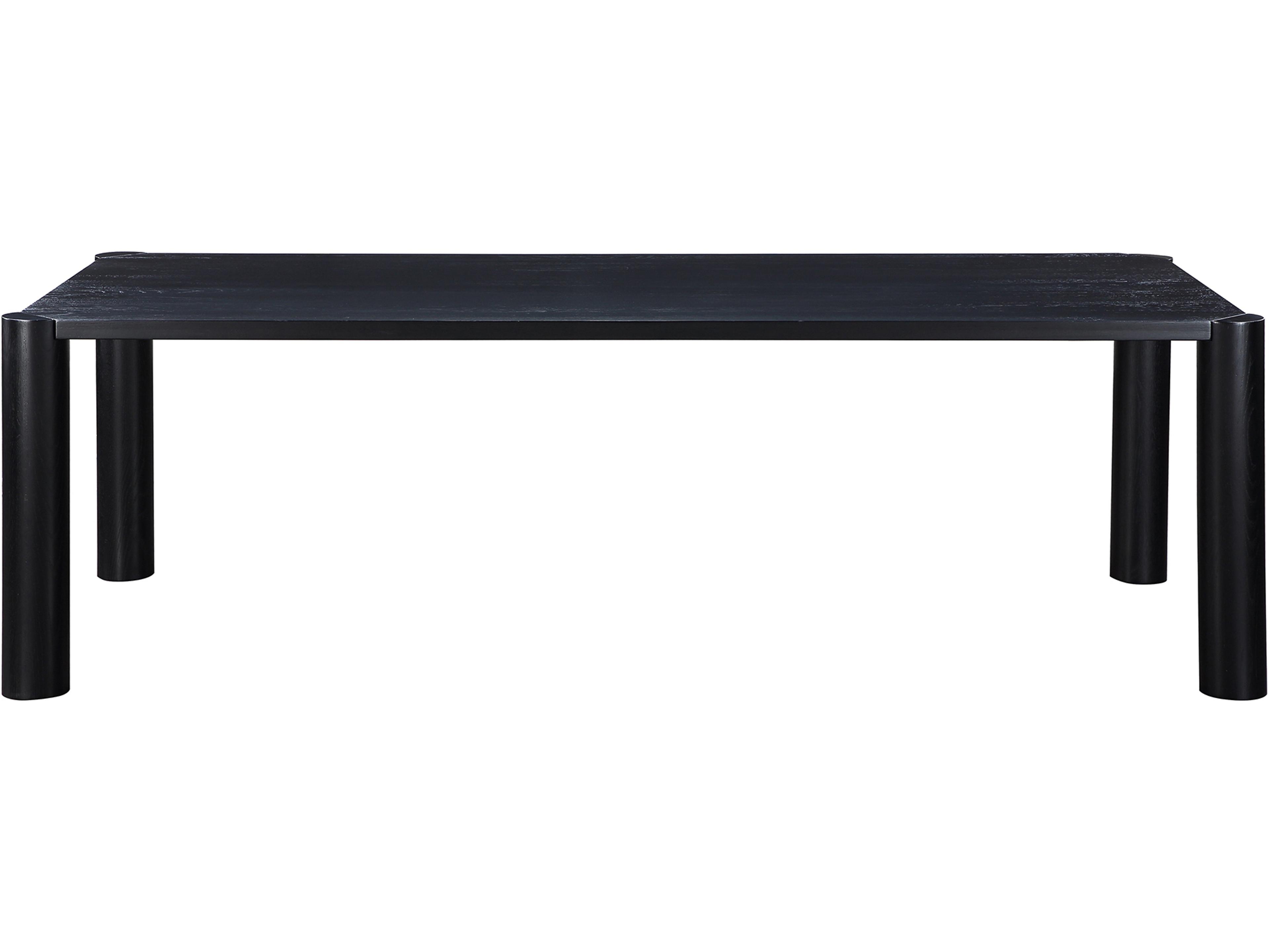 Post Large Dining Table Black