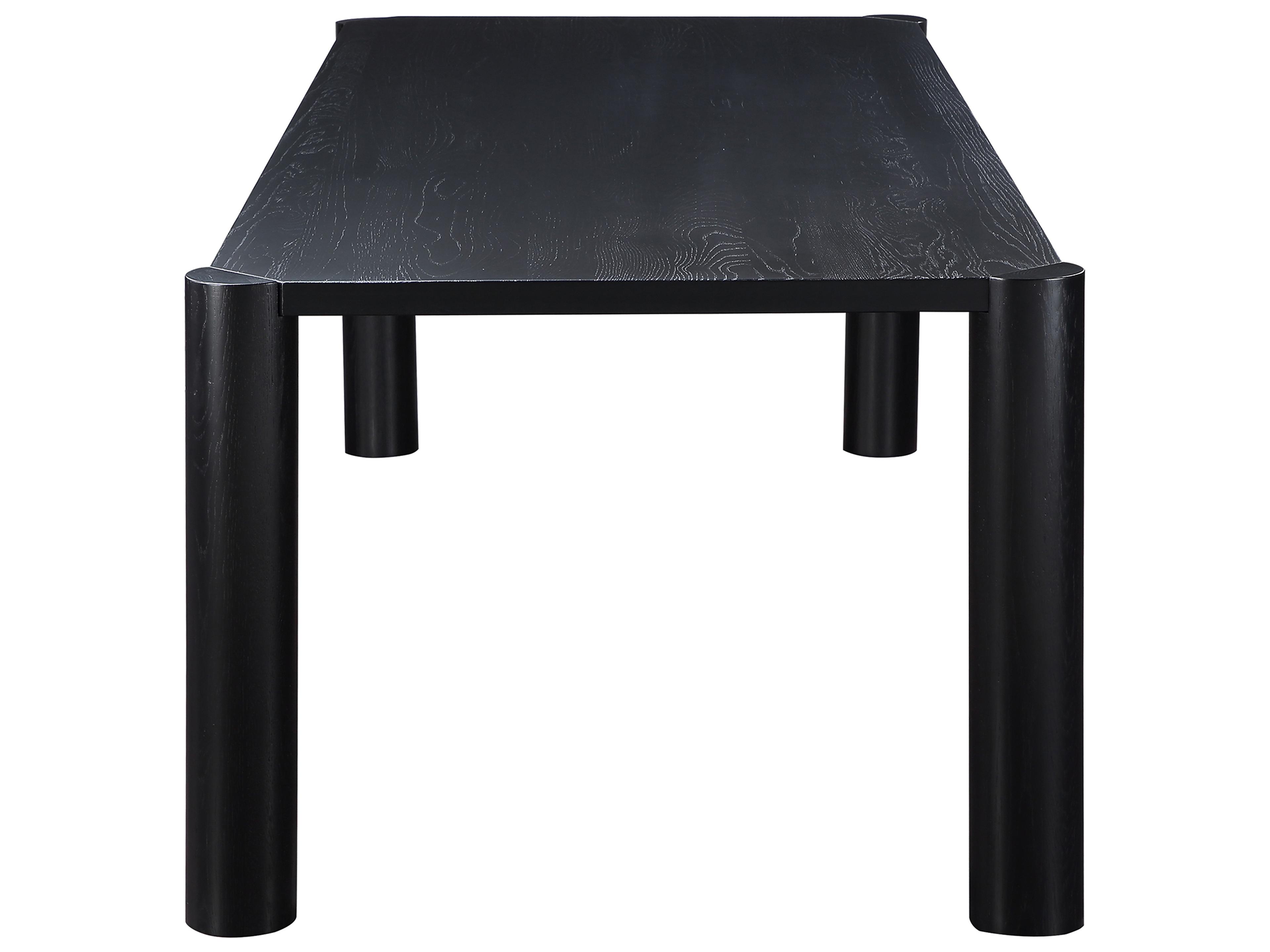 Moe's Home Post Large Dining Table Black