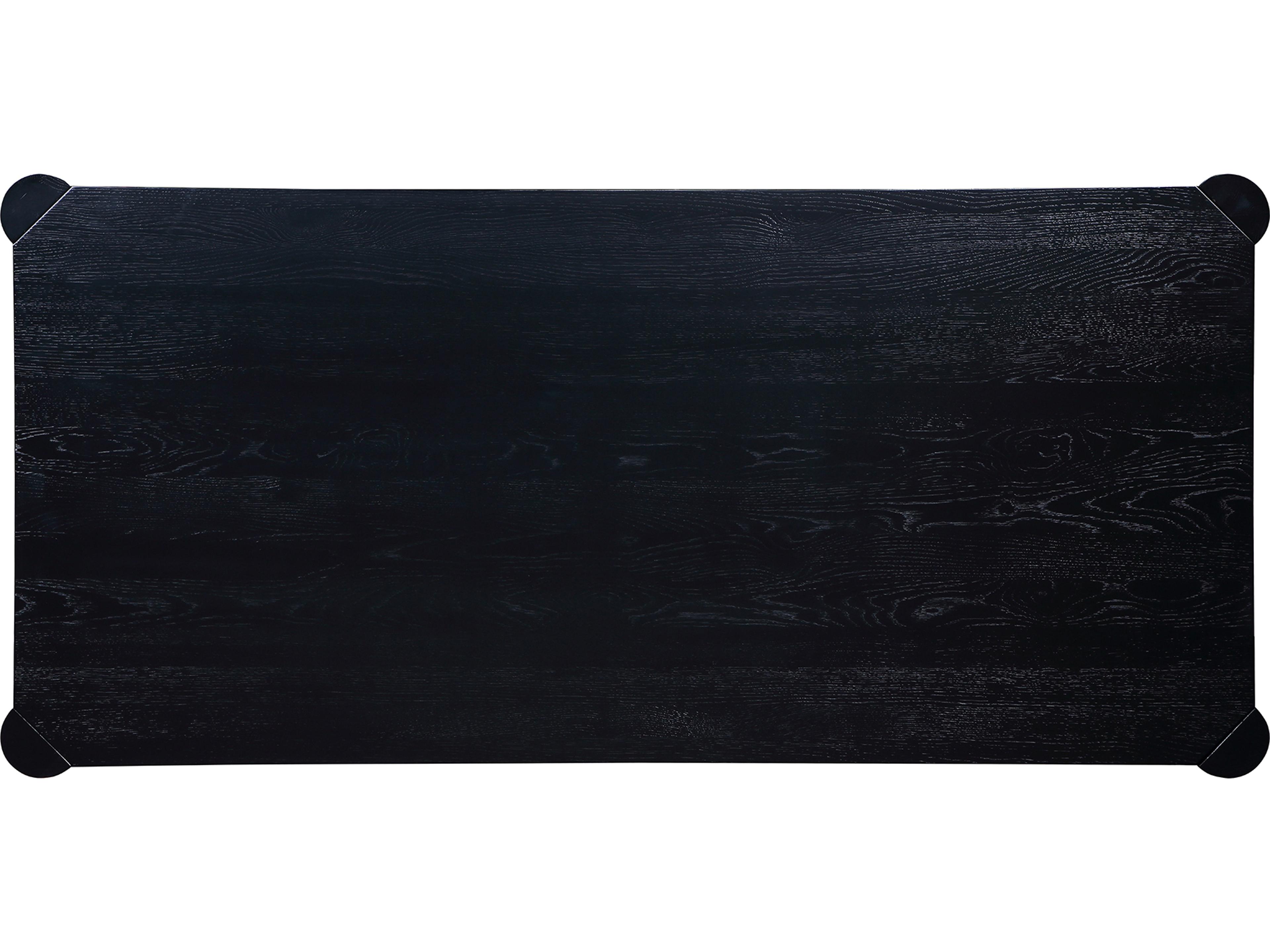 Moe's Home Post Large Dining Table Black