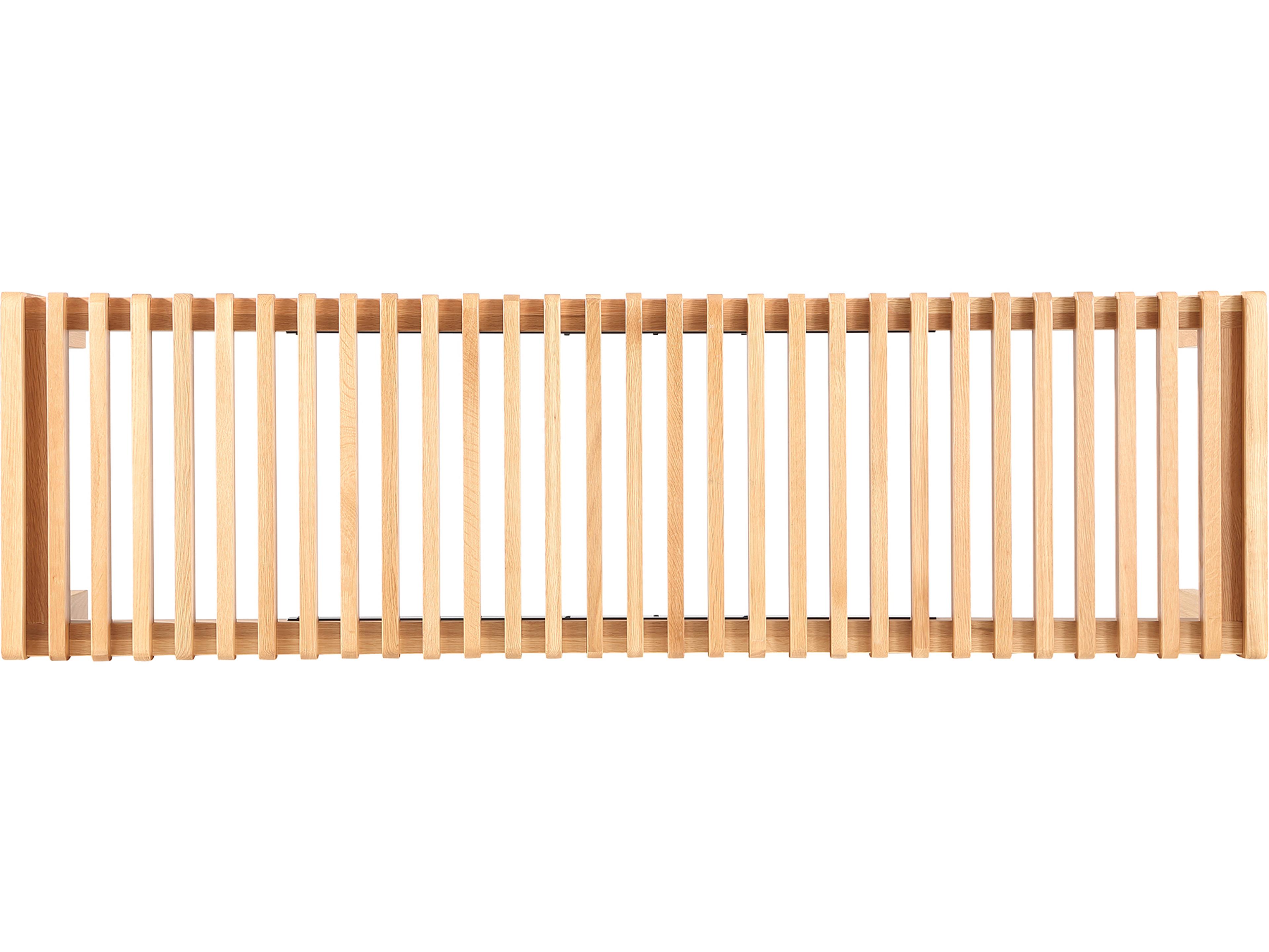 Moe's Home Rohe Natural Oak Brown Accent Bench