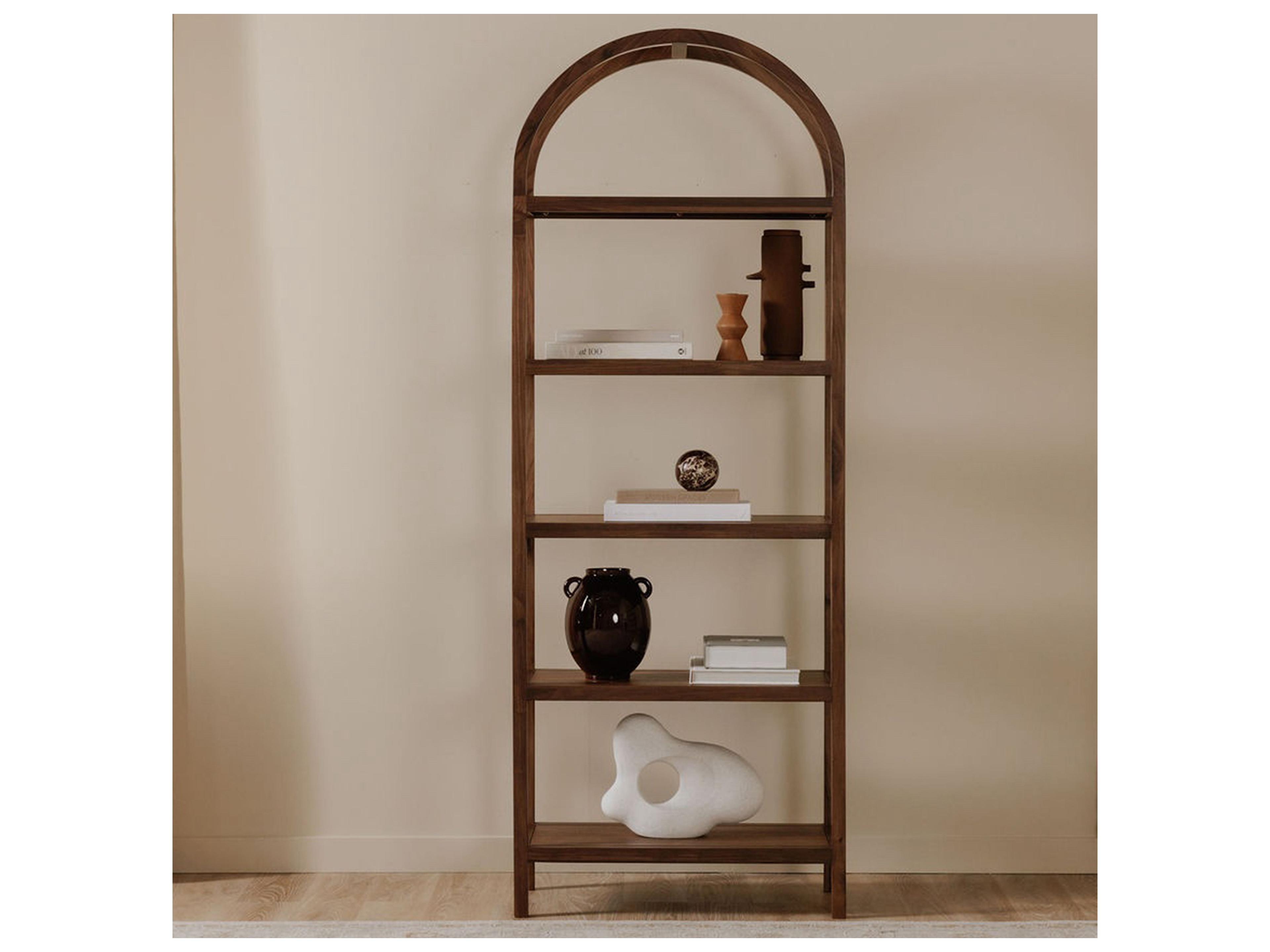 Moe's Home Eero Walnut Bookcase