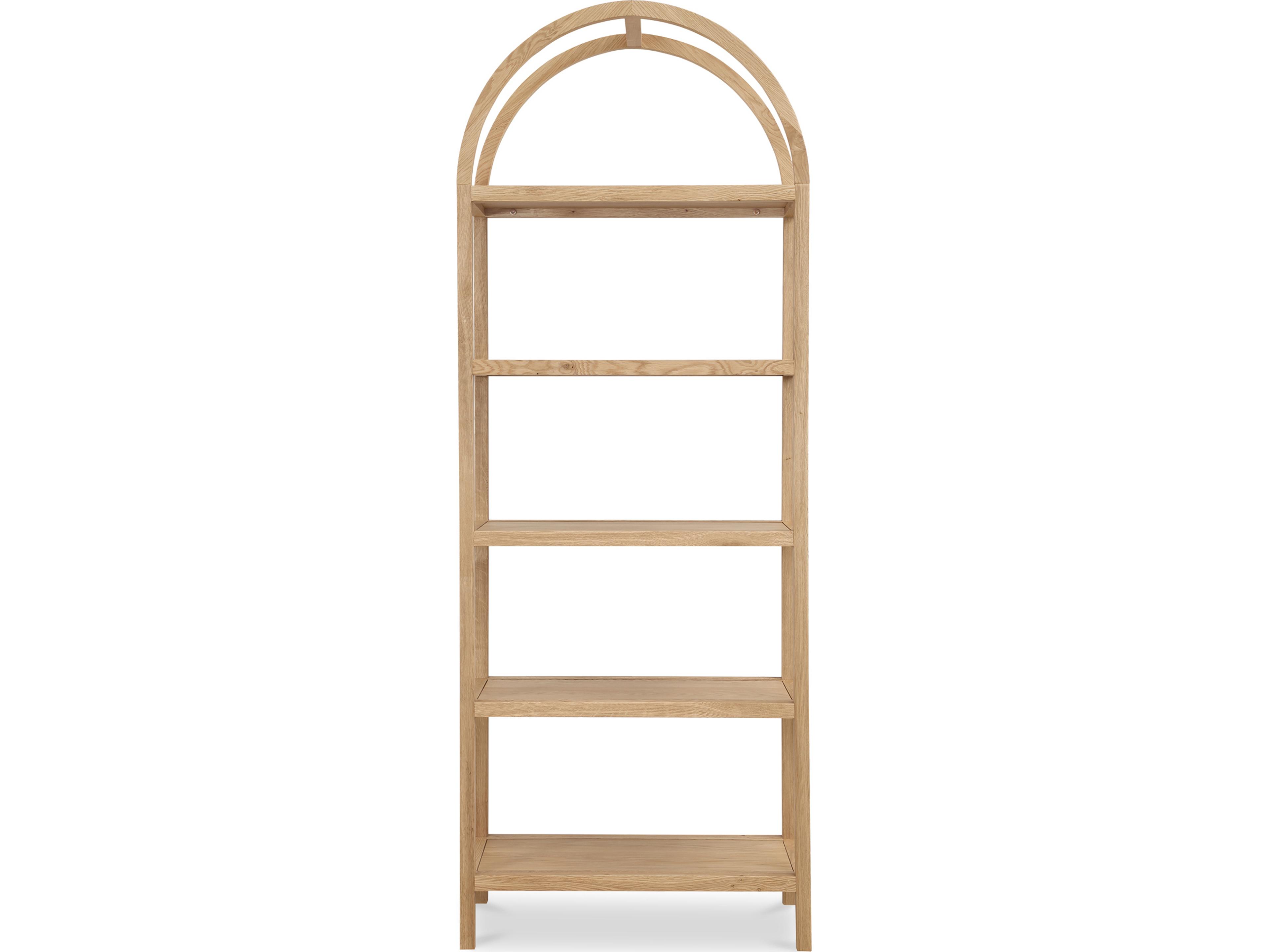 Eero Bookcase Natural Oak Arched