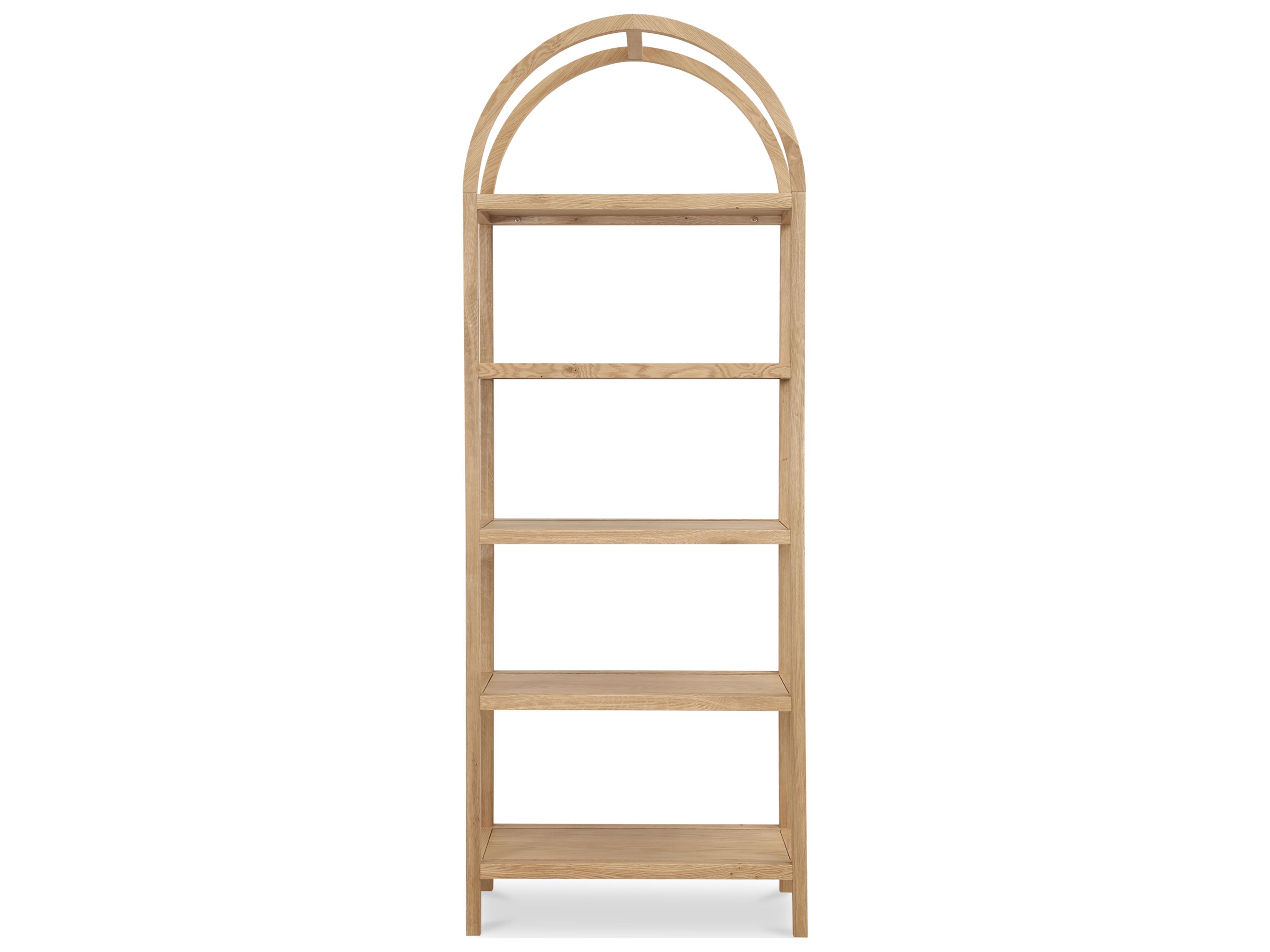 Moe's Home Natural Bookcase