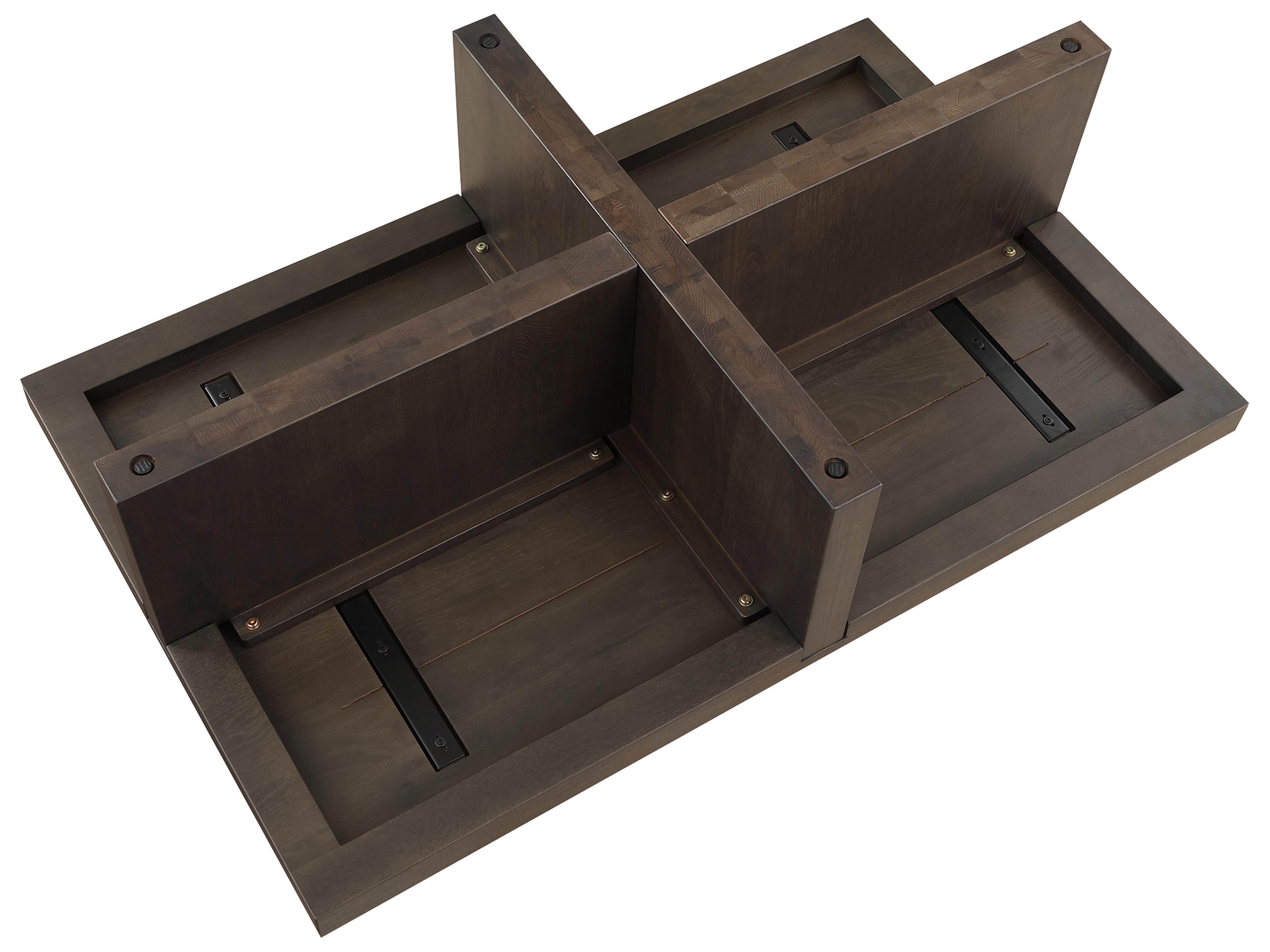 Moe's Home Folke Rectangular Wood Brown Coffee Table