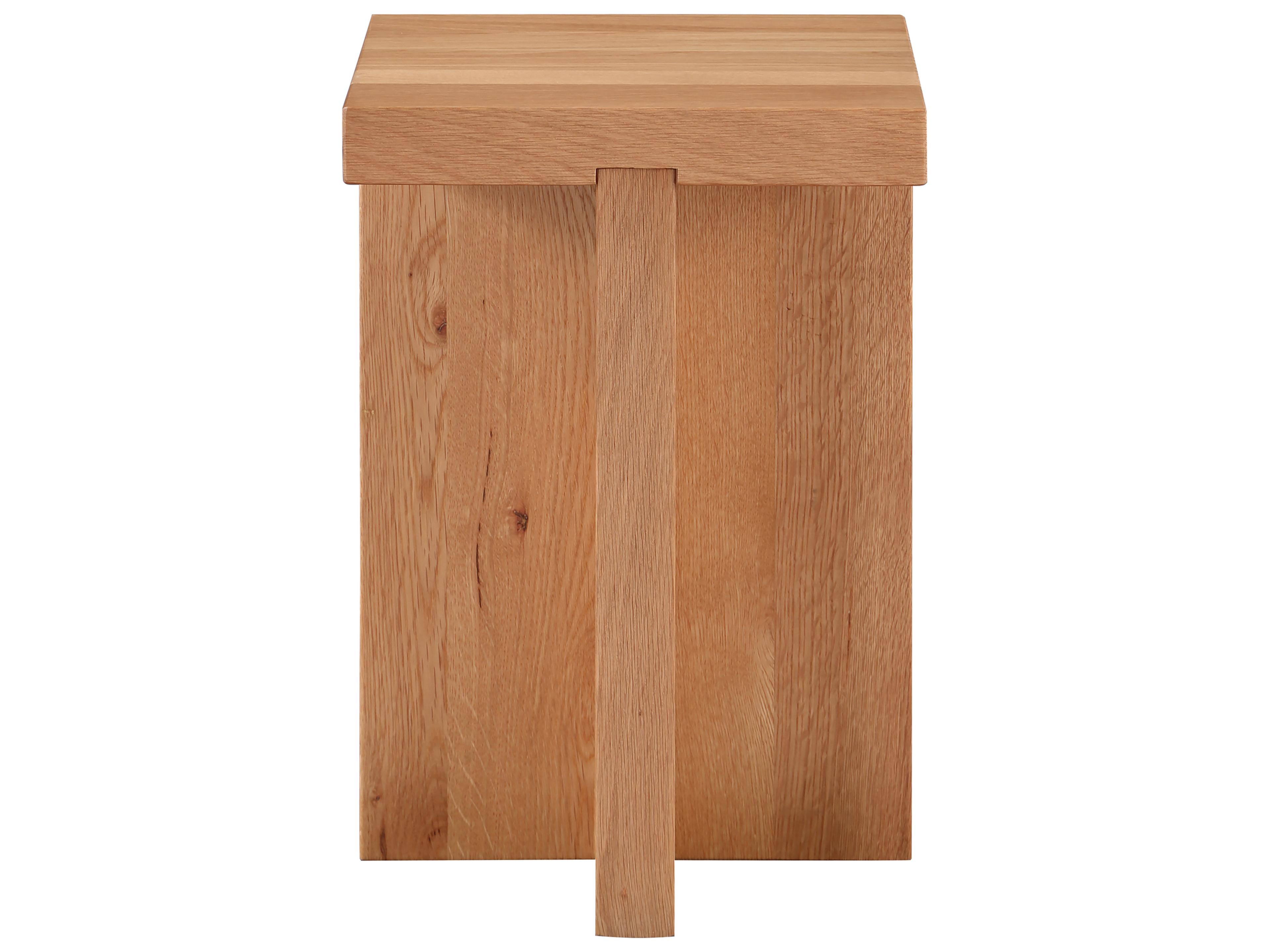 Moe's Home Folke Square Wood Natural End Table