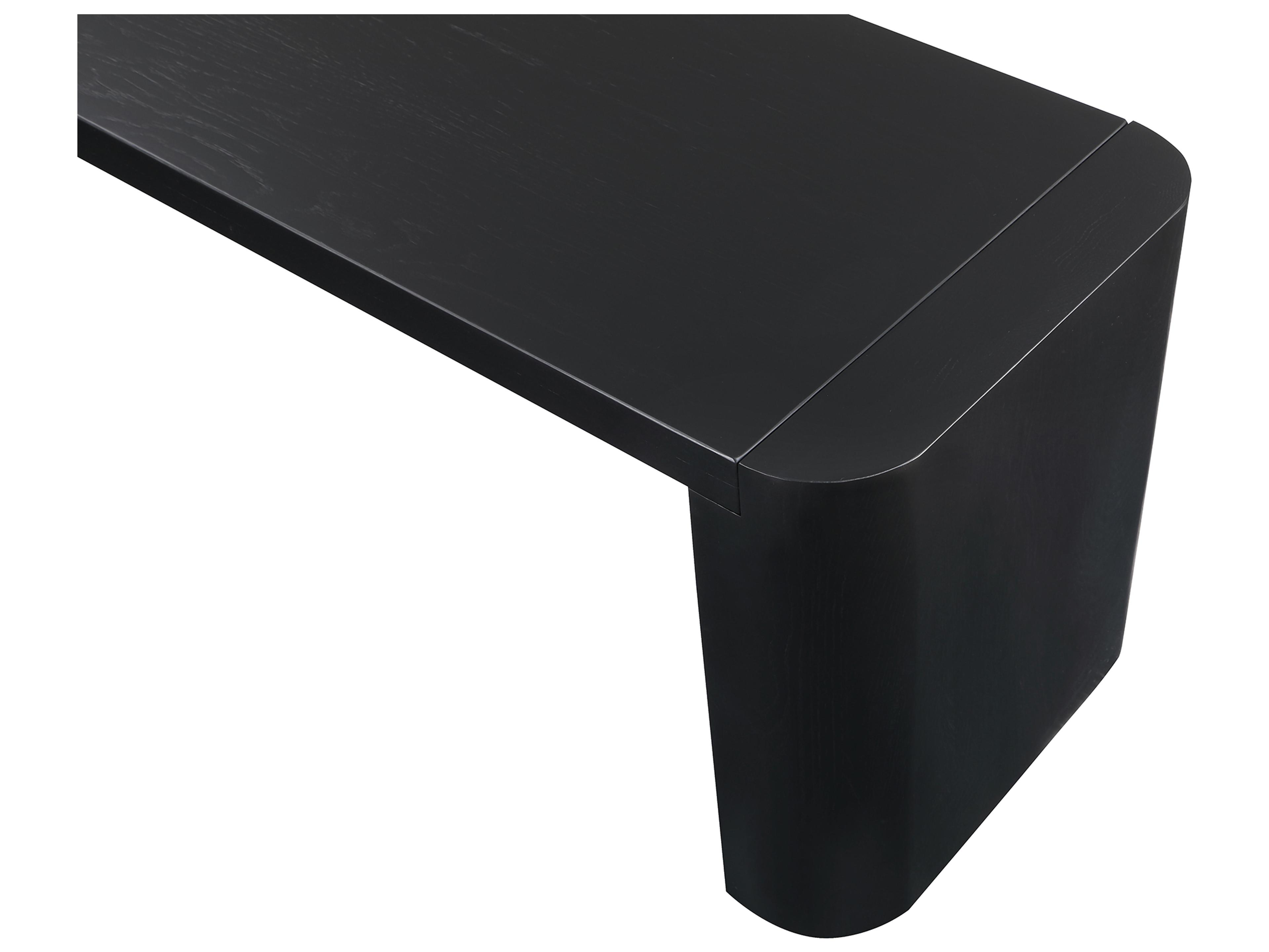 Moe's Home Post Black Accent Bench