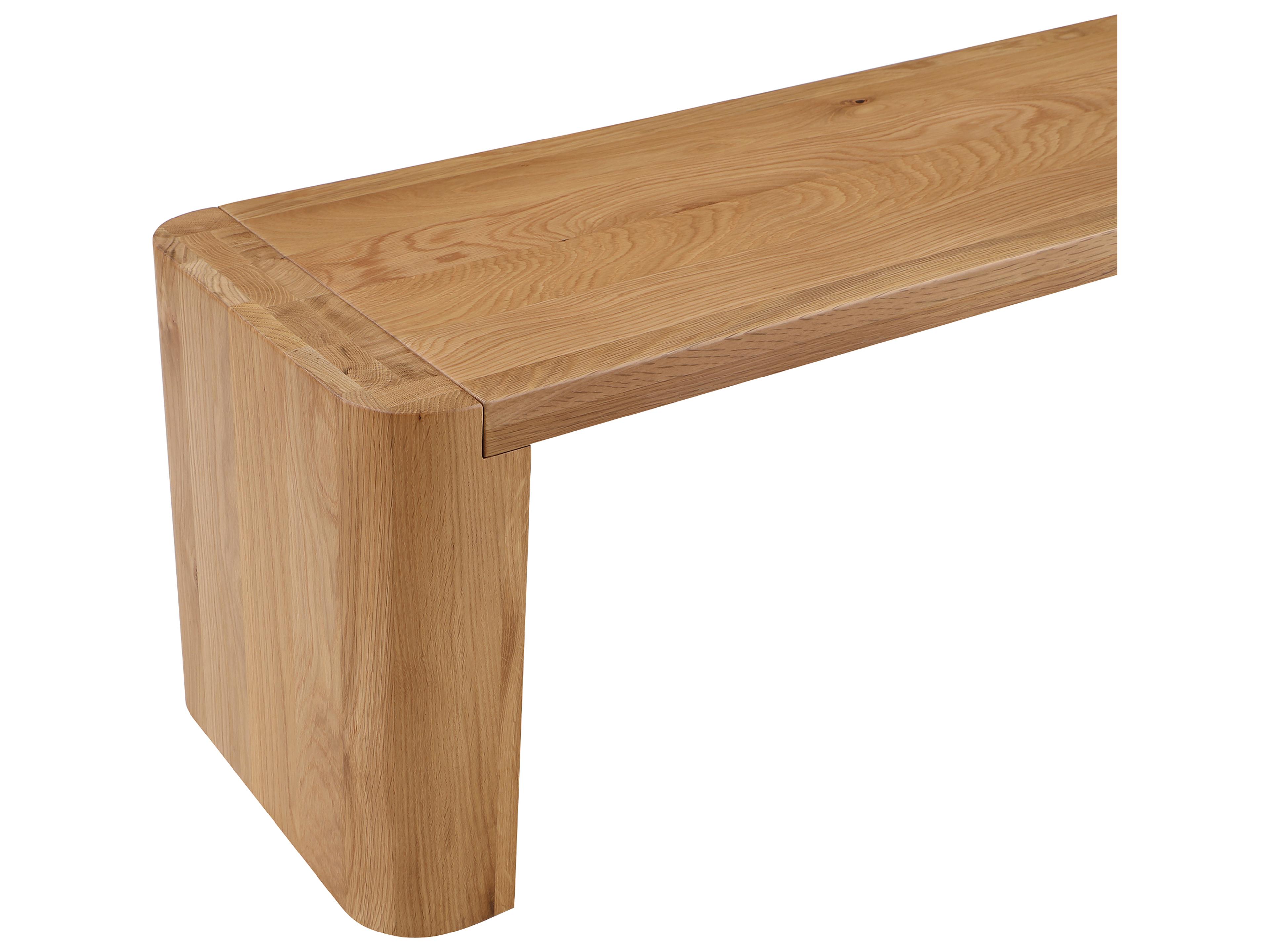 Moe's Home Post Natural Brown Accent Bench