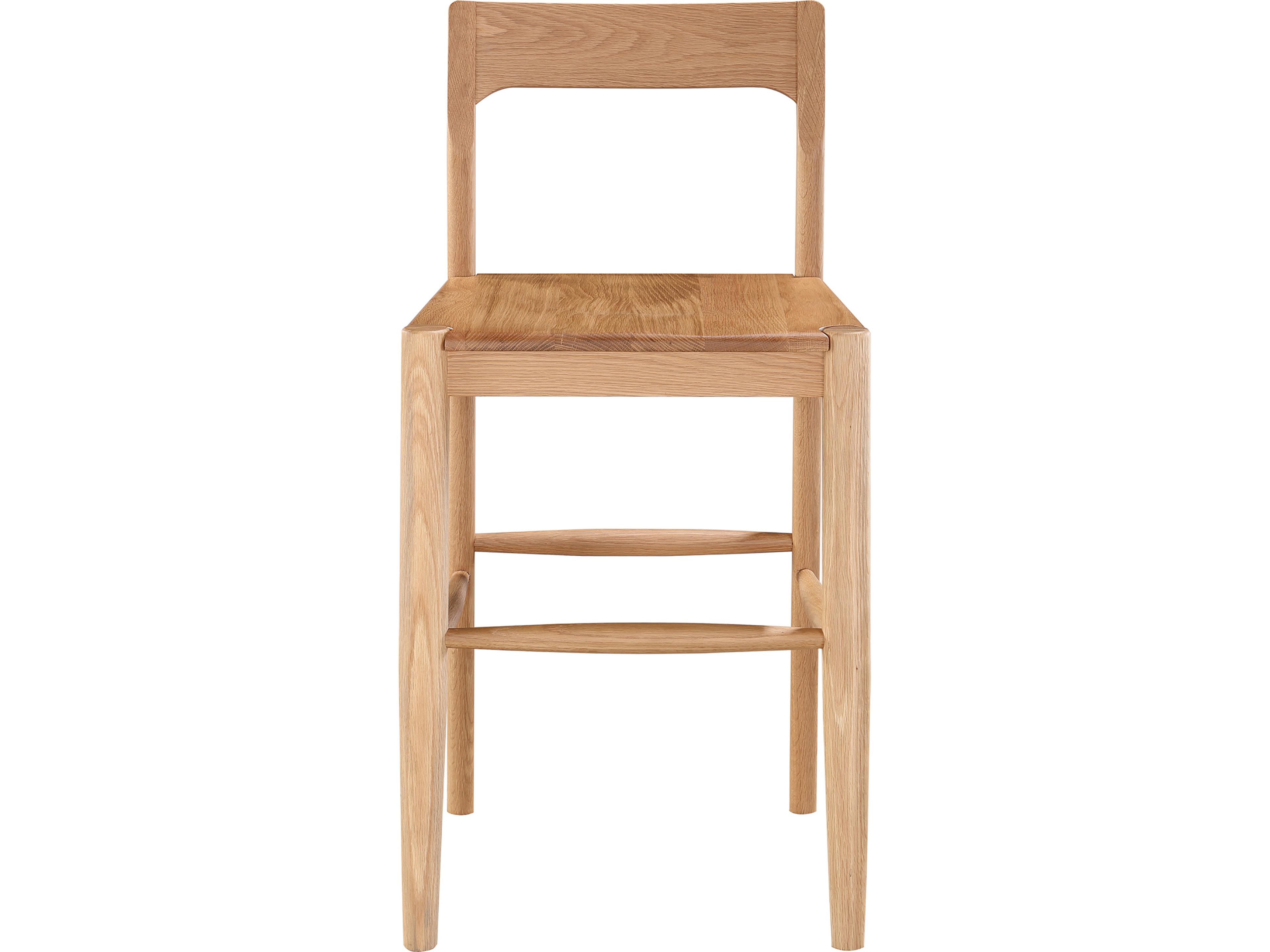 Owing Counter Stool Natural Oak Solid Wood