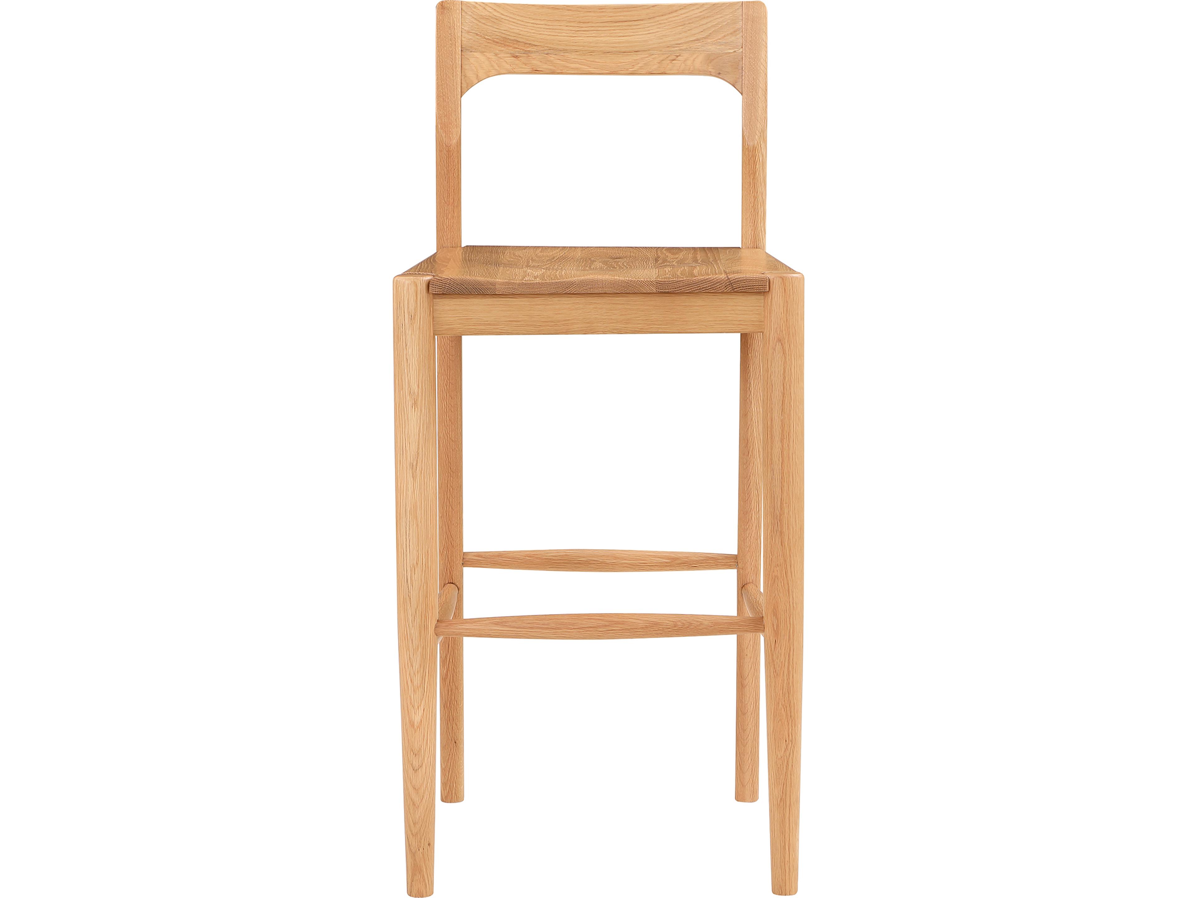 Owing Oak Wood Bar Stool