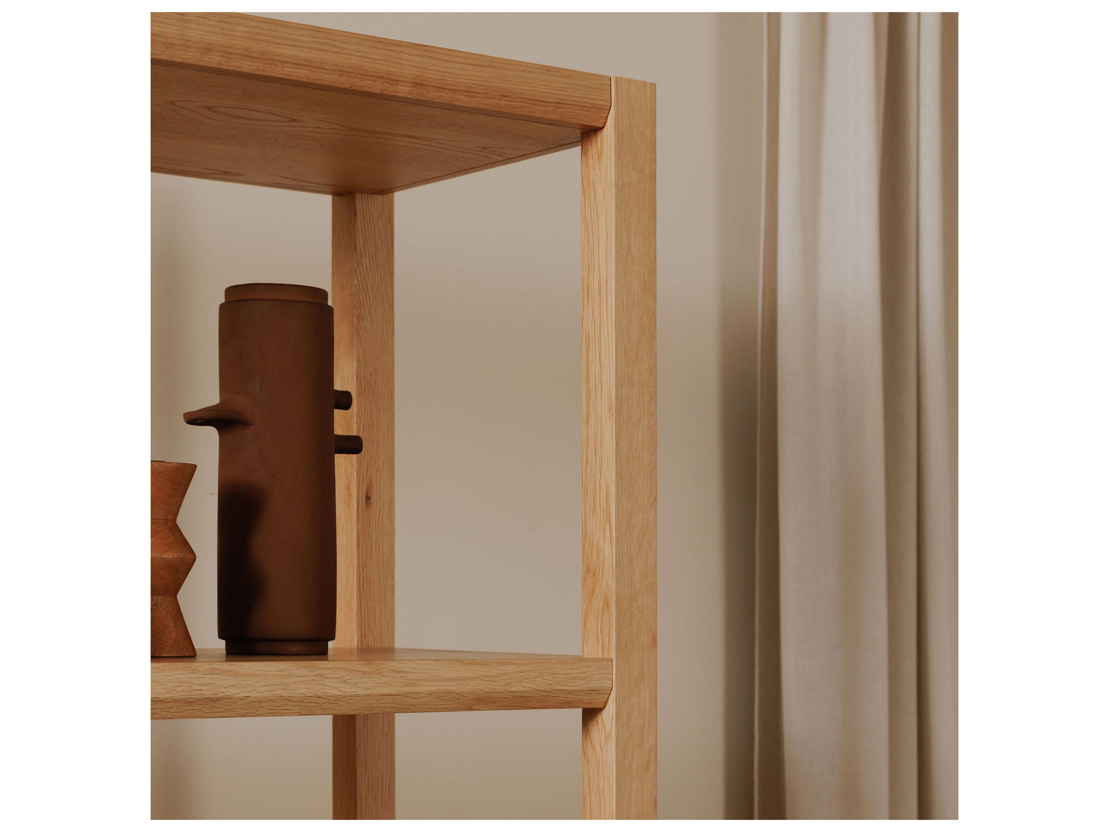 Moe's Home Nolan Natural Bookcase