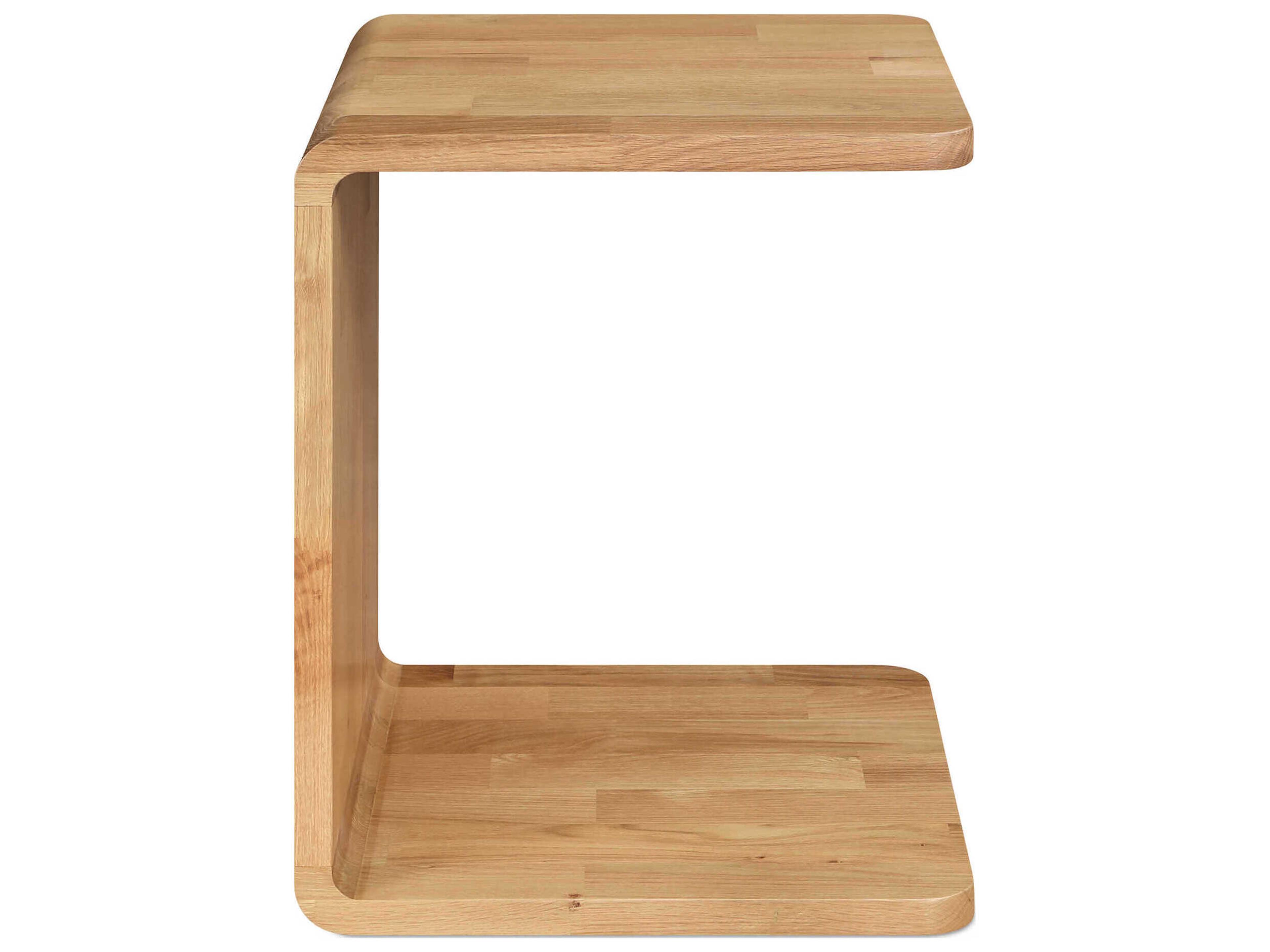 Moe's Home Carrie Rectangular Wood Natural End Table