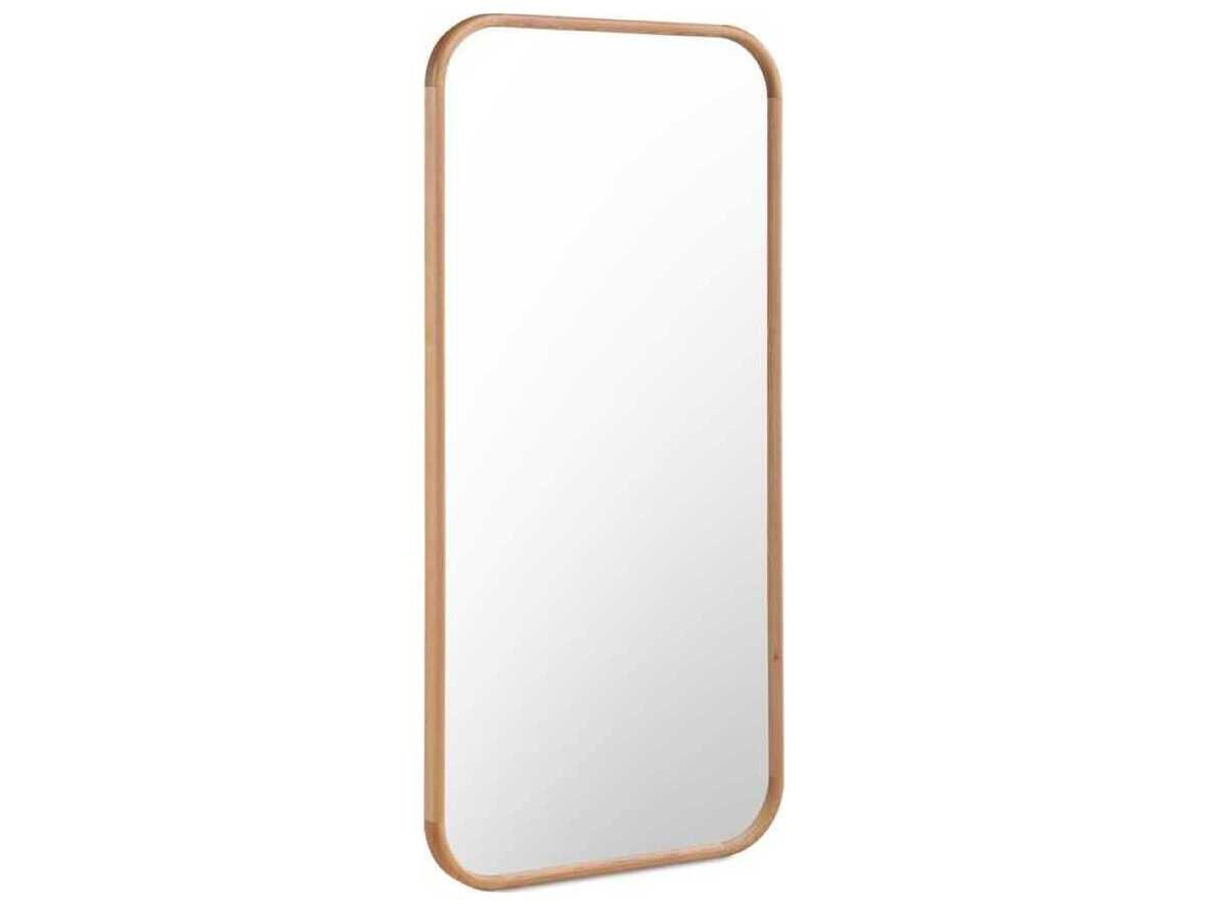 Moe's Home Kai Natural Rectangular Floor Mirror