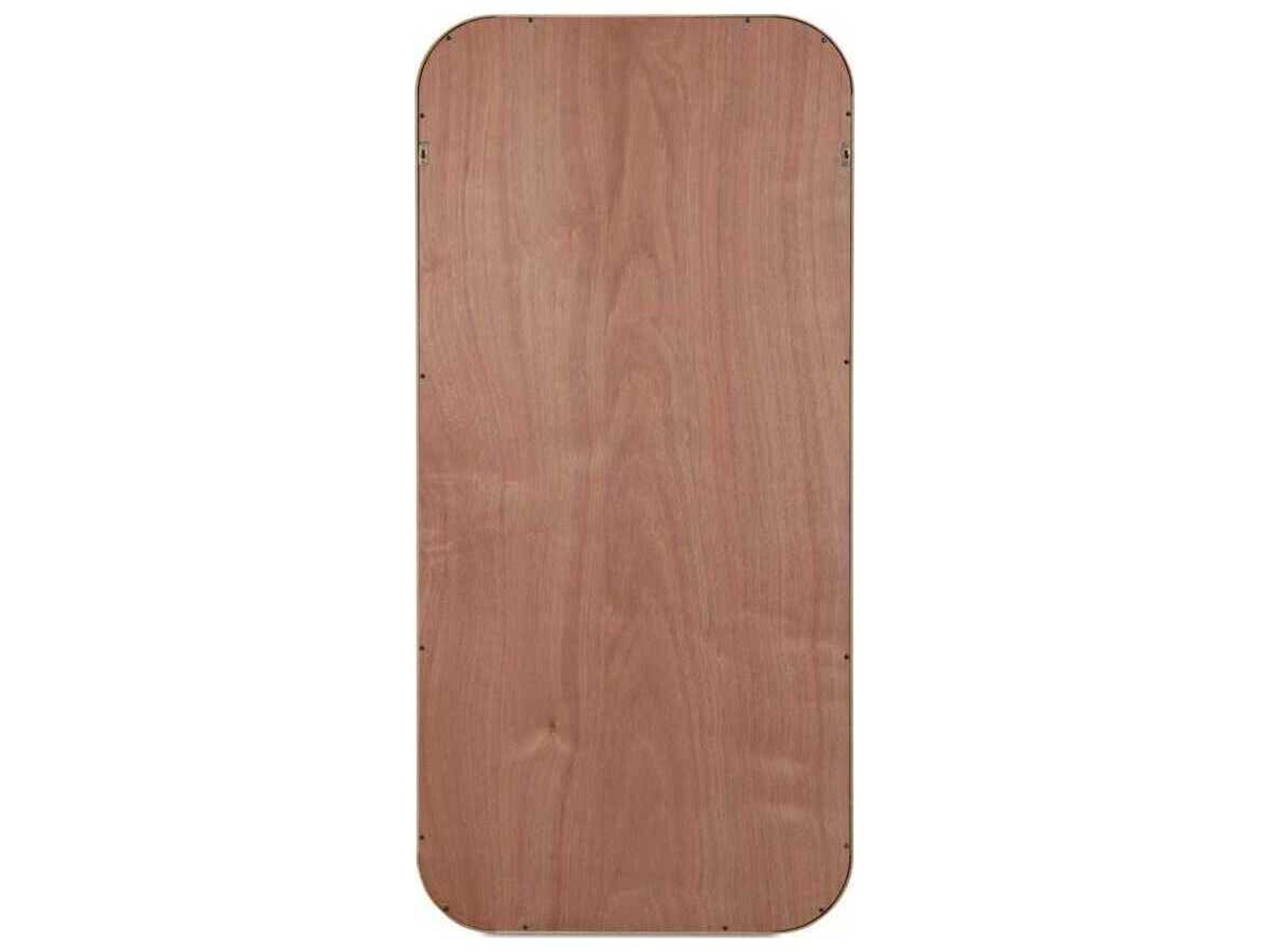 Moe's Home Kai Natural Rectangular Floor Mirror